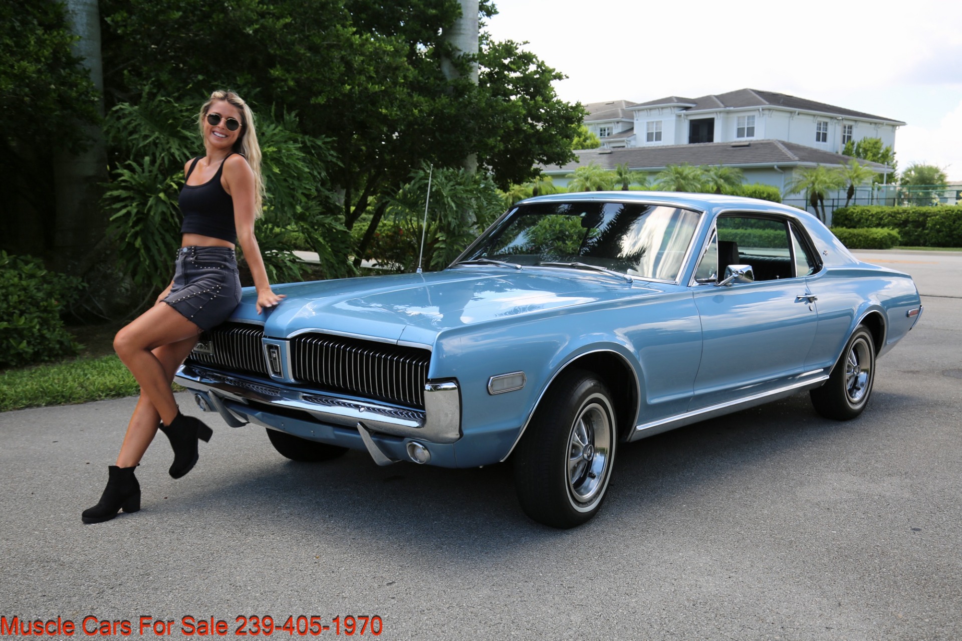 Used 1968 Mercury Cougar XR7 for sale Sold at Muscle Cars for Sale Inc. in Fort Myers FL 33912 1