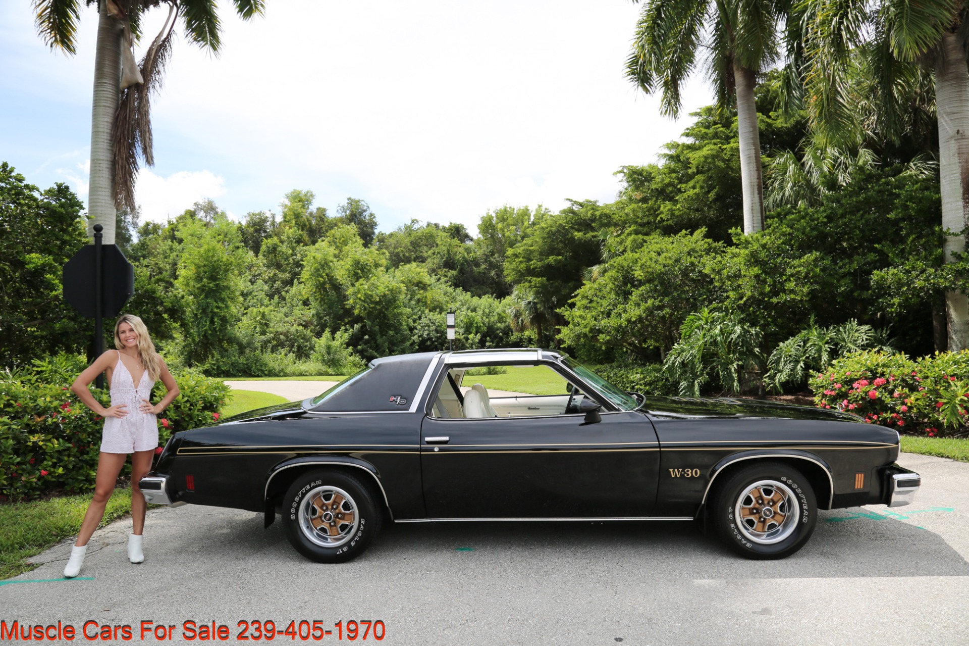 Used 1975 Oldsmobile Cutlass W 30 Hurst Olds for sale Sold at Muscle Cars for Sale Inc. in Fort Myers FL 33912 4