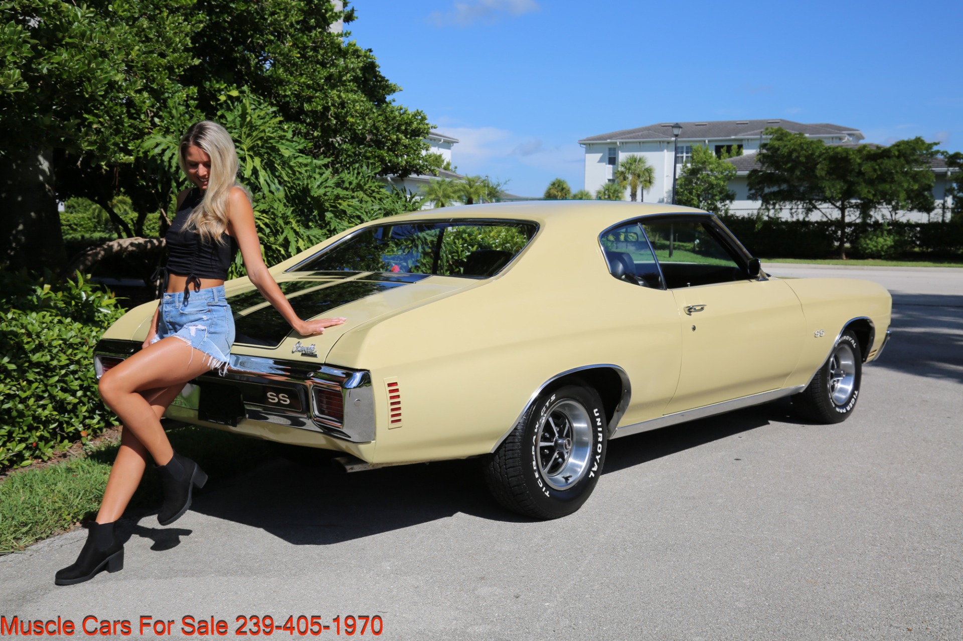 Used 1970 Chevrolet Chevelle SS for sale Sold at Muscle Cars for Sale Inc. in Fort Myers FL 33912 4