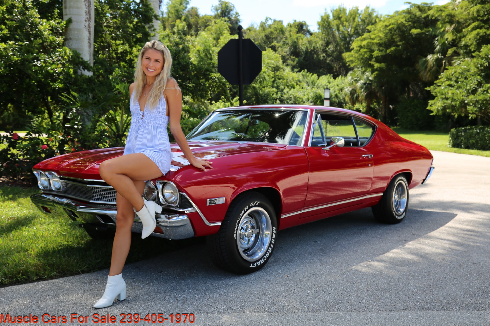 Used 1968 Chevrolet Chevelle V8 for sale Sold at Muscle Cars for Sale Inc. in Fort Myers FL 33912 1