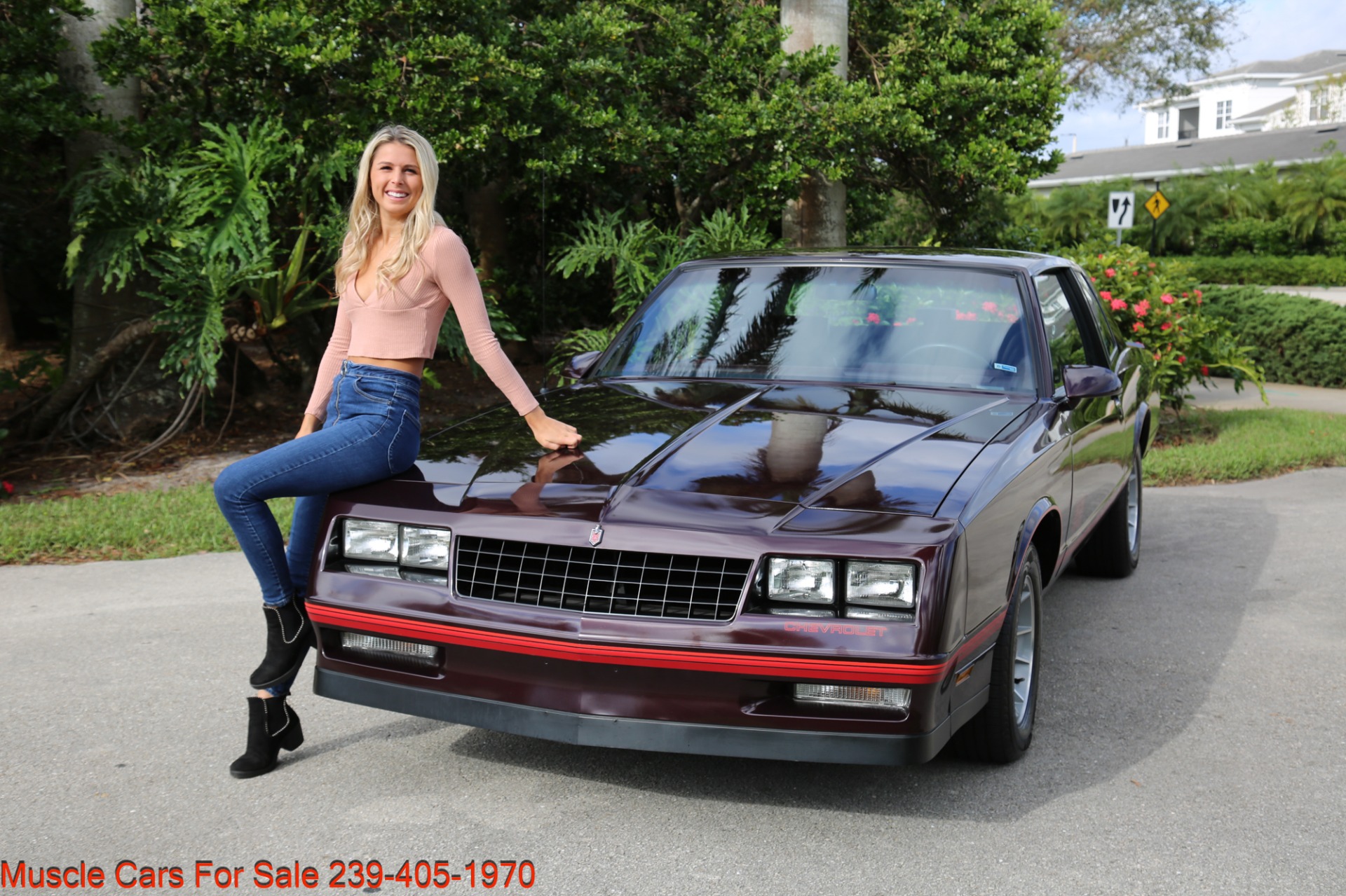 Used 1988 Chevrolet Monte Carlo SS only 2033 miles for sale Sold at Muscle Cars for Sale Inc. in Fort Myers FL 33912 3