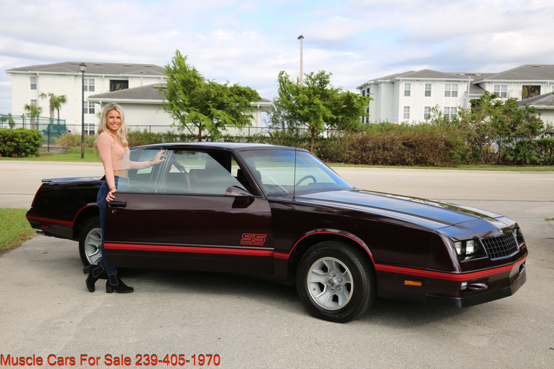 Used 1988 Chevrolet Monte Carlo SS only 2033 miles for sale Sold at Muscle Cars for Sale Inc. in Fort Myers FL 33912 1