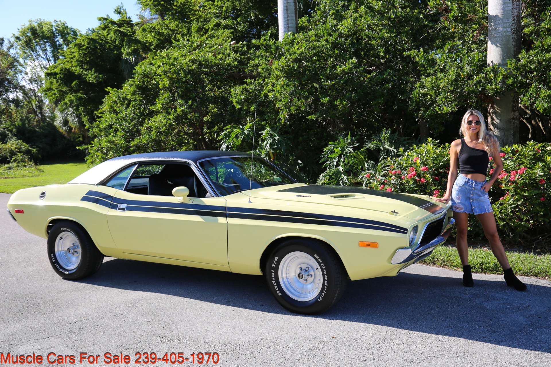 Used 1972 Dodge Challenger V8 383 Automatic for sale Sold at Muscle Cars for Sale Inc. in Fort Myers FL 33912 1