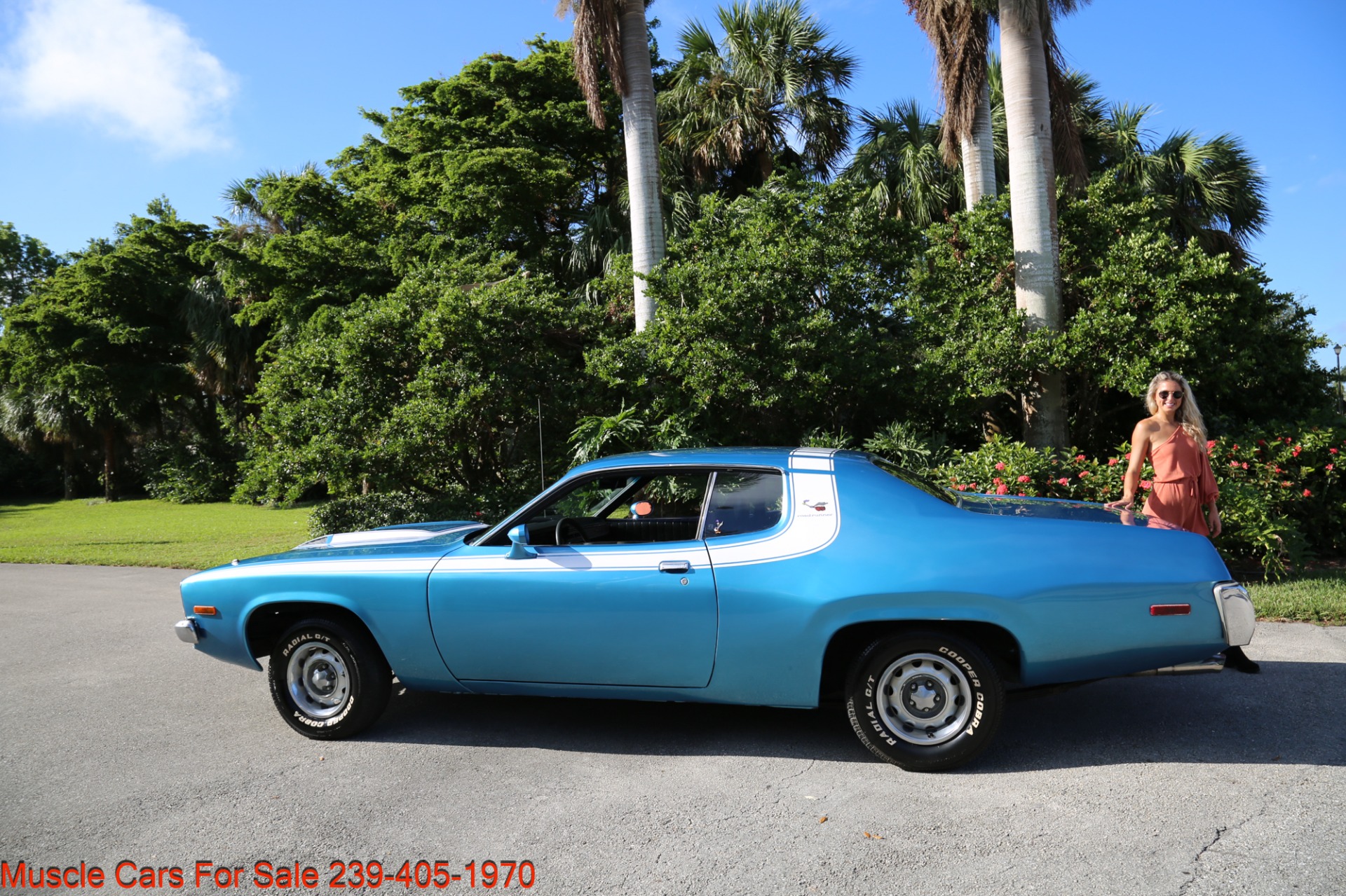 Used 1974 Plymouth Road Runner v8 4 Speed Manual for sale Sold at Muscle Cars for Sale Inc. in Fort Myers FL 33912 2