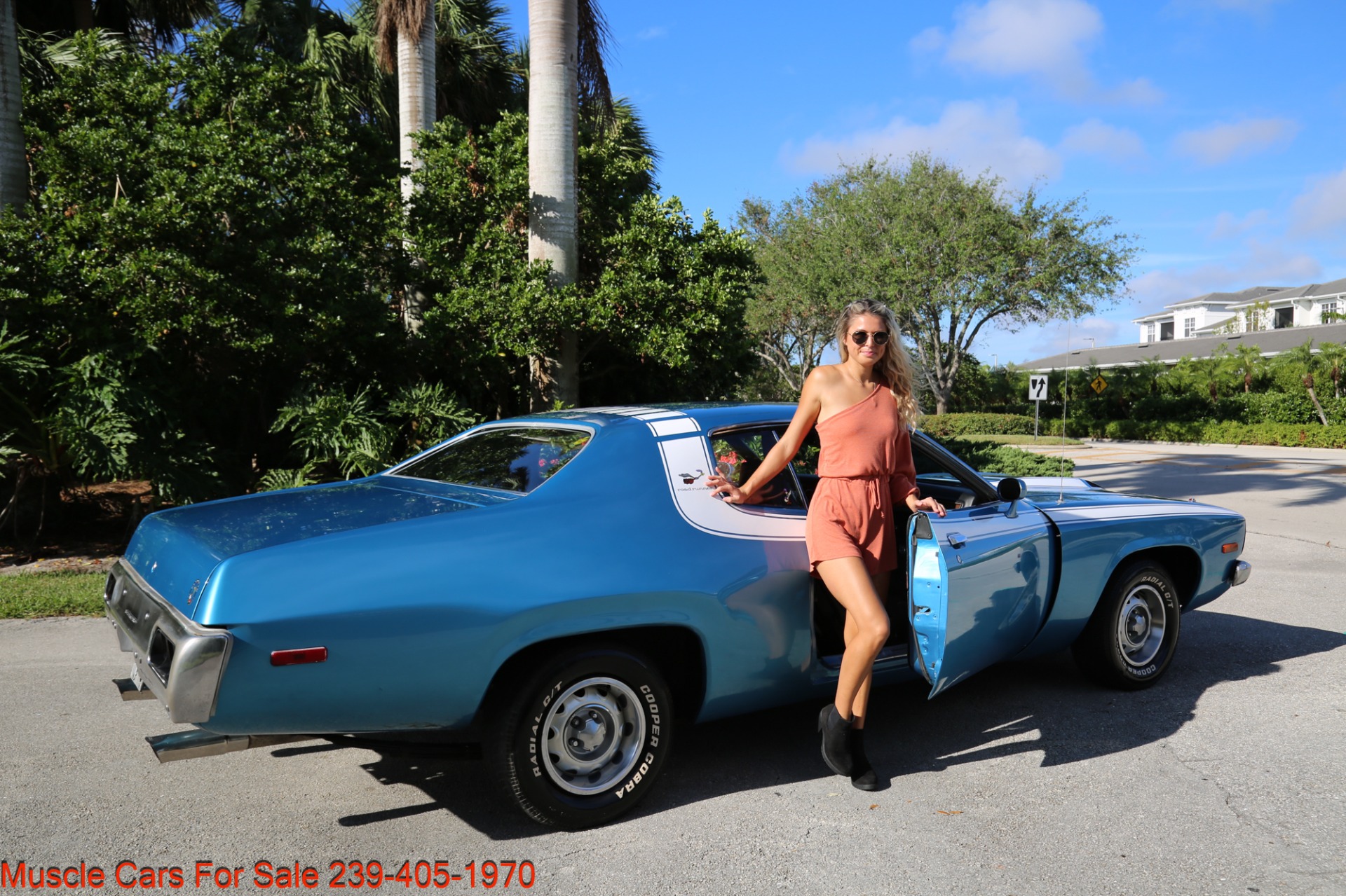 Used 1974 Plymouth Road Runner v8 4 Speed Manual for sale Sold at Muscle Cars for Sale Inc. in Fort Myers FL 33912 1