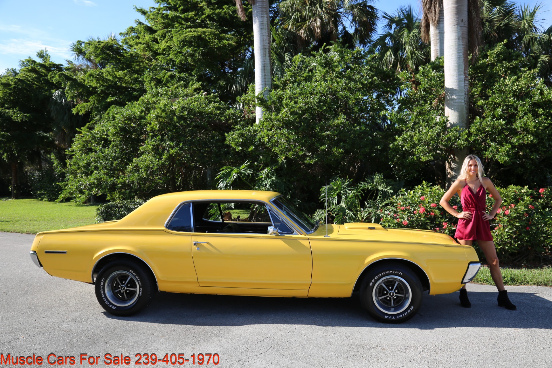 Used 1967 Mercury Cougar V8 Auto for sale Sold at Muscle Cars for Sale Inc. in Fort Myers FL 33912 3