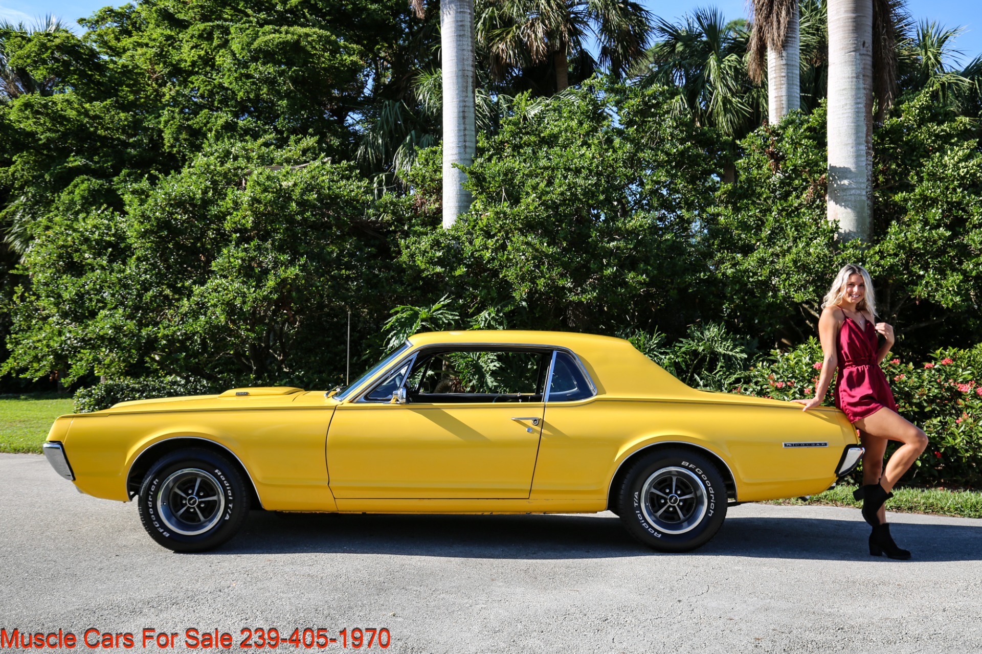 Used 1967 Mercury Cougar V8 Auto for sale Sold at Muscle Cars for Sale Inc. in Fort Myers FL 33912 5