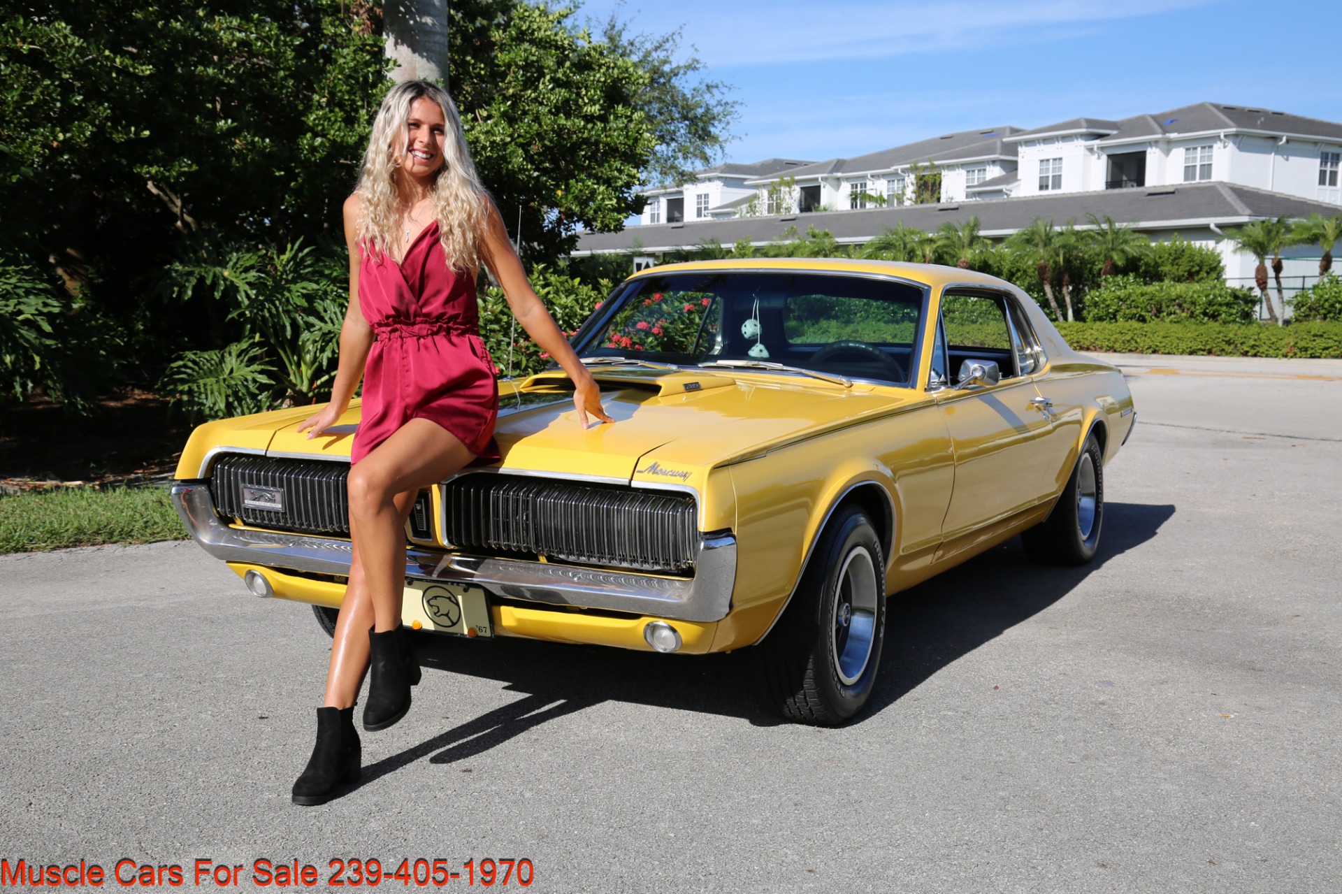 Used 1967 Mercury Cougar V8 Auto for sale Sold at Muscle Cars for Sale Inc. in Fort Myers FL 33912 8