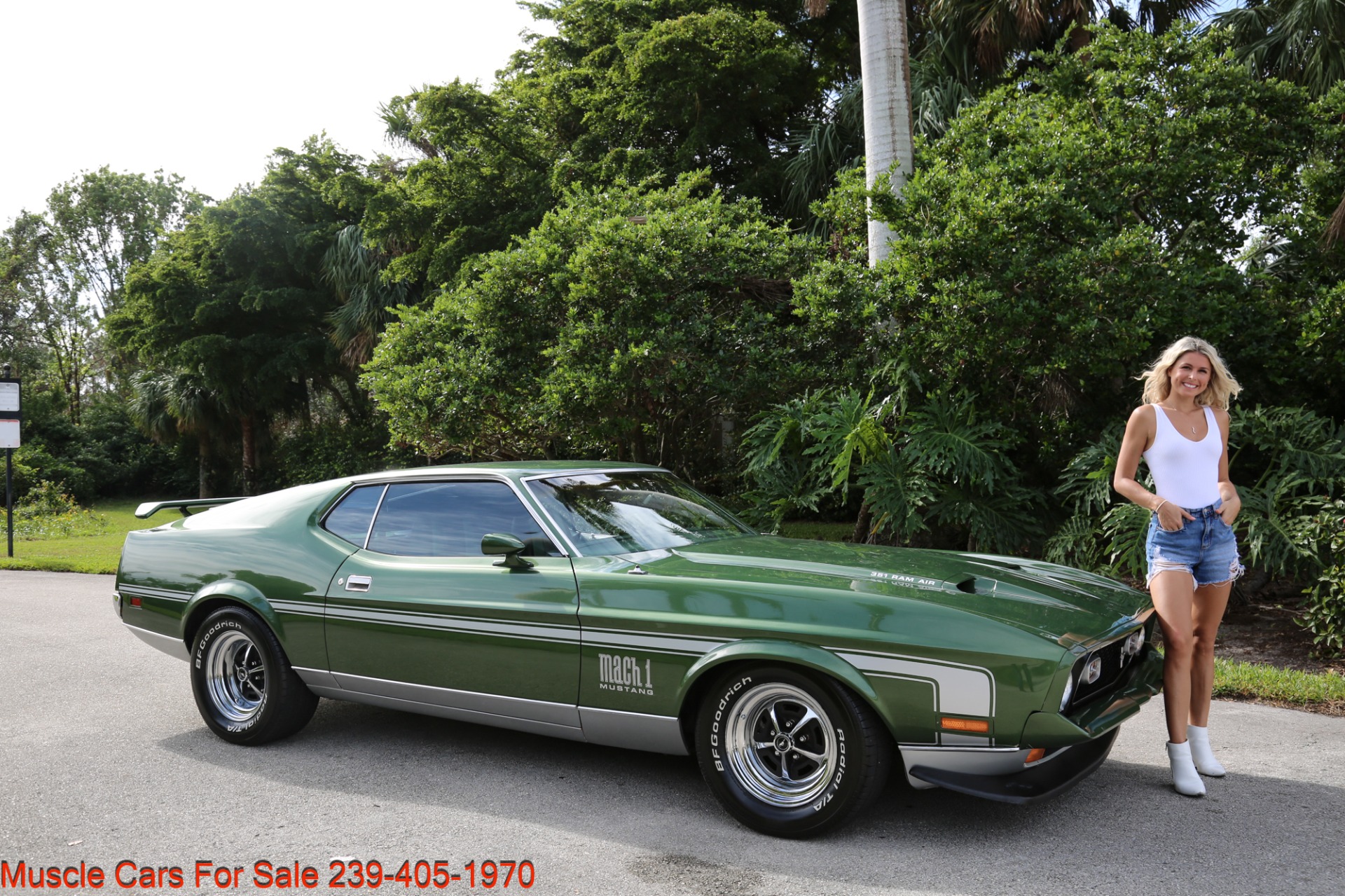 Used 1971 Ford Mustang MACH 1 for sale Sold at Muscle Cars for Sale Inc. in Fort Myers FL 33912 2