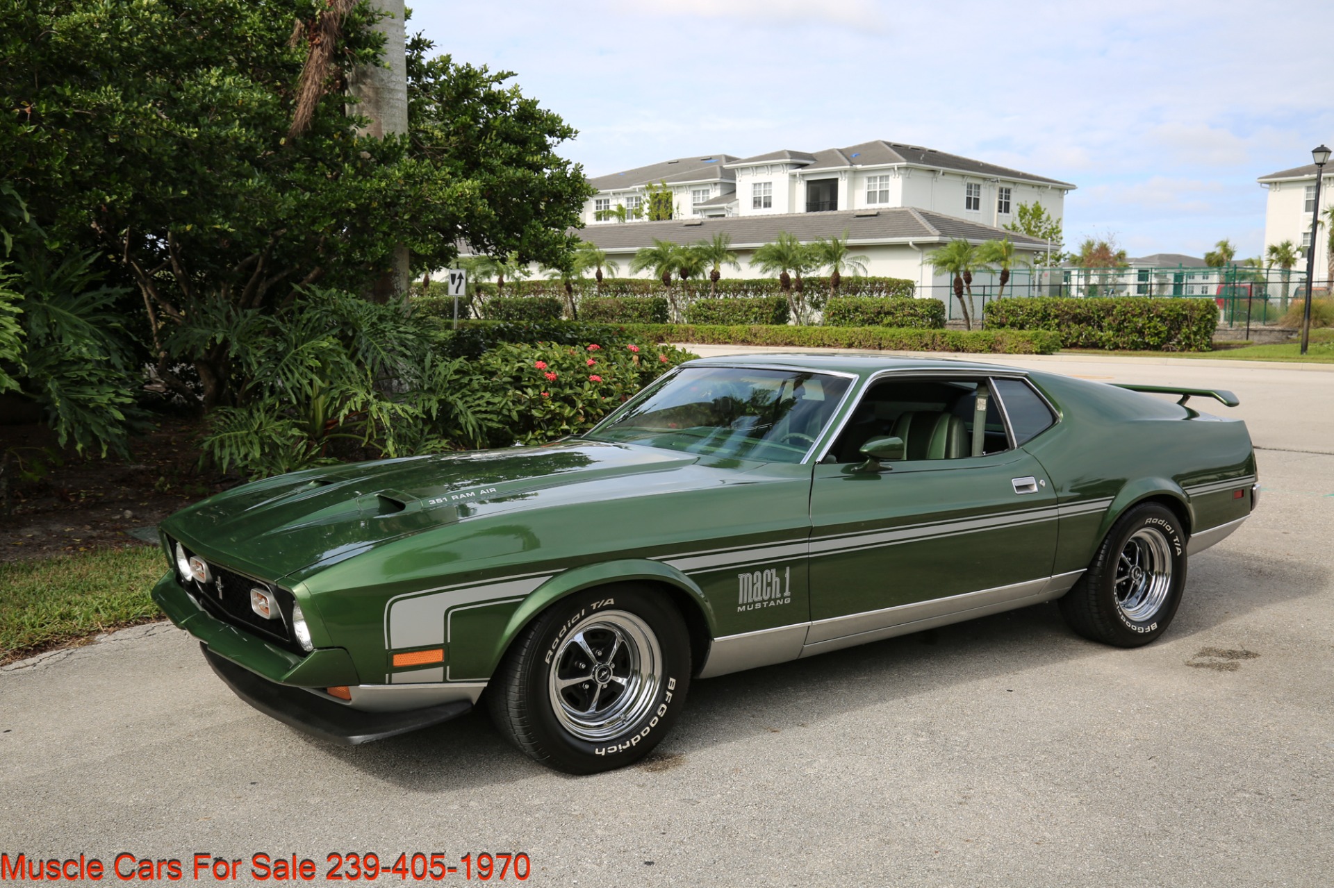Used 1971 Ford Mustang MACH 1 for sale Sold at Muscle Cars for Sale Inc. in Fort Myers FL 33912 3