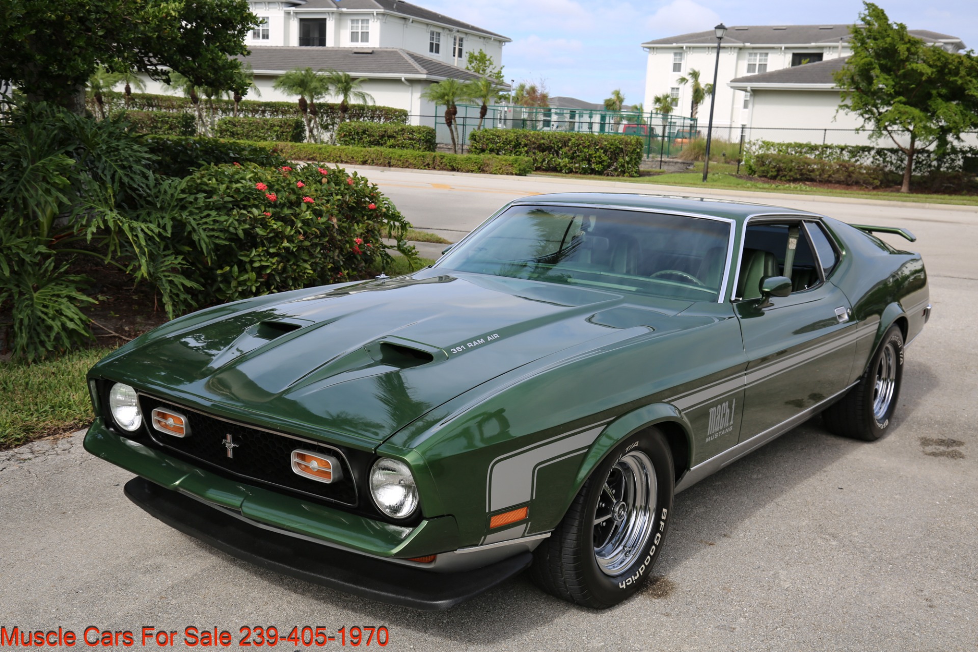 Used 1971 Ford Mustang MACH 1 for sale Sold at Muscle Cars for Sale Inc. in Fort Myers FL 33912 4