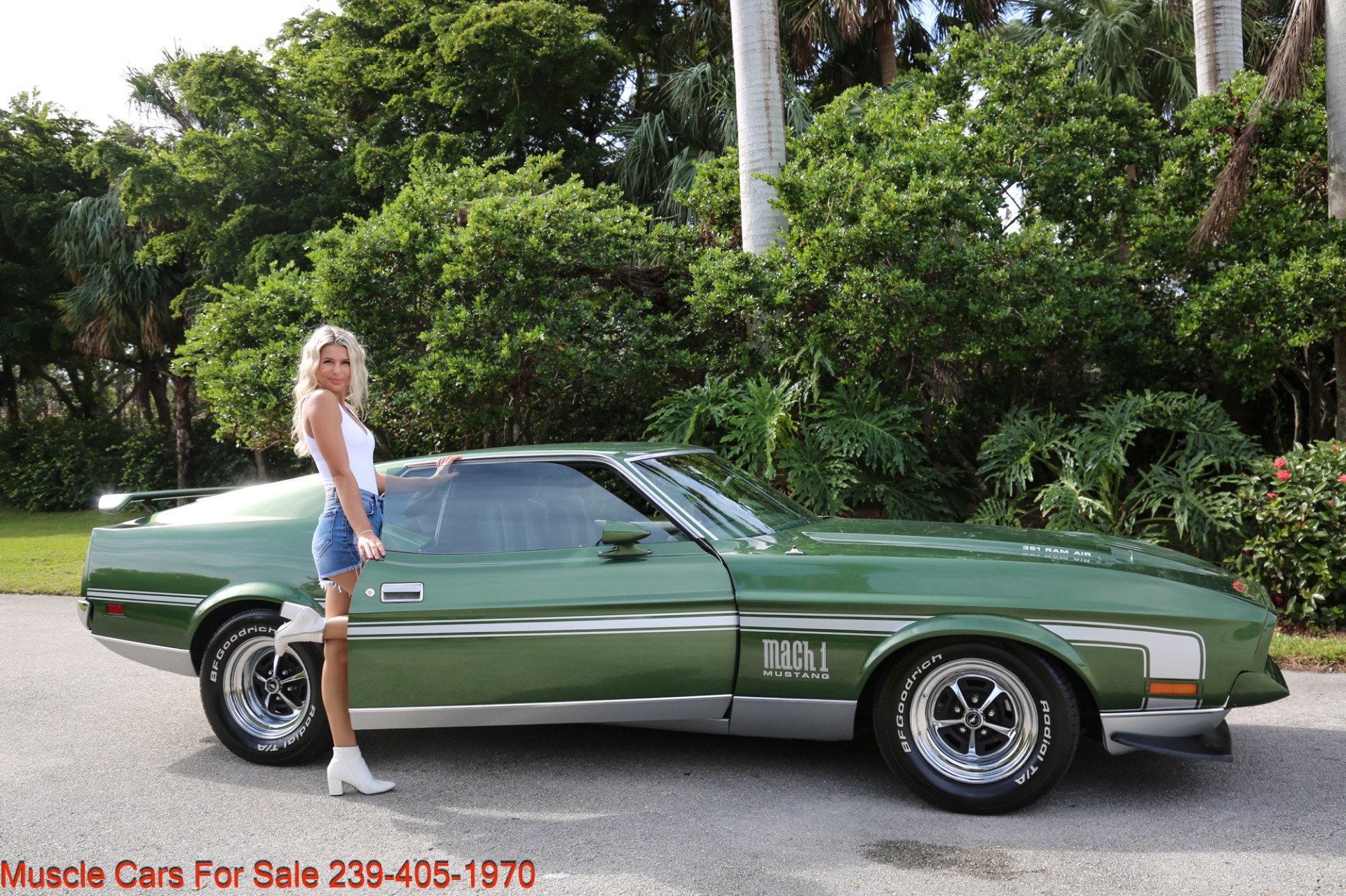 Used 1971 Ford Mustang MACH 1 for sale Sold at Muscle Cars for Sale Inc. in Fort Myers FL 33912 7