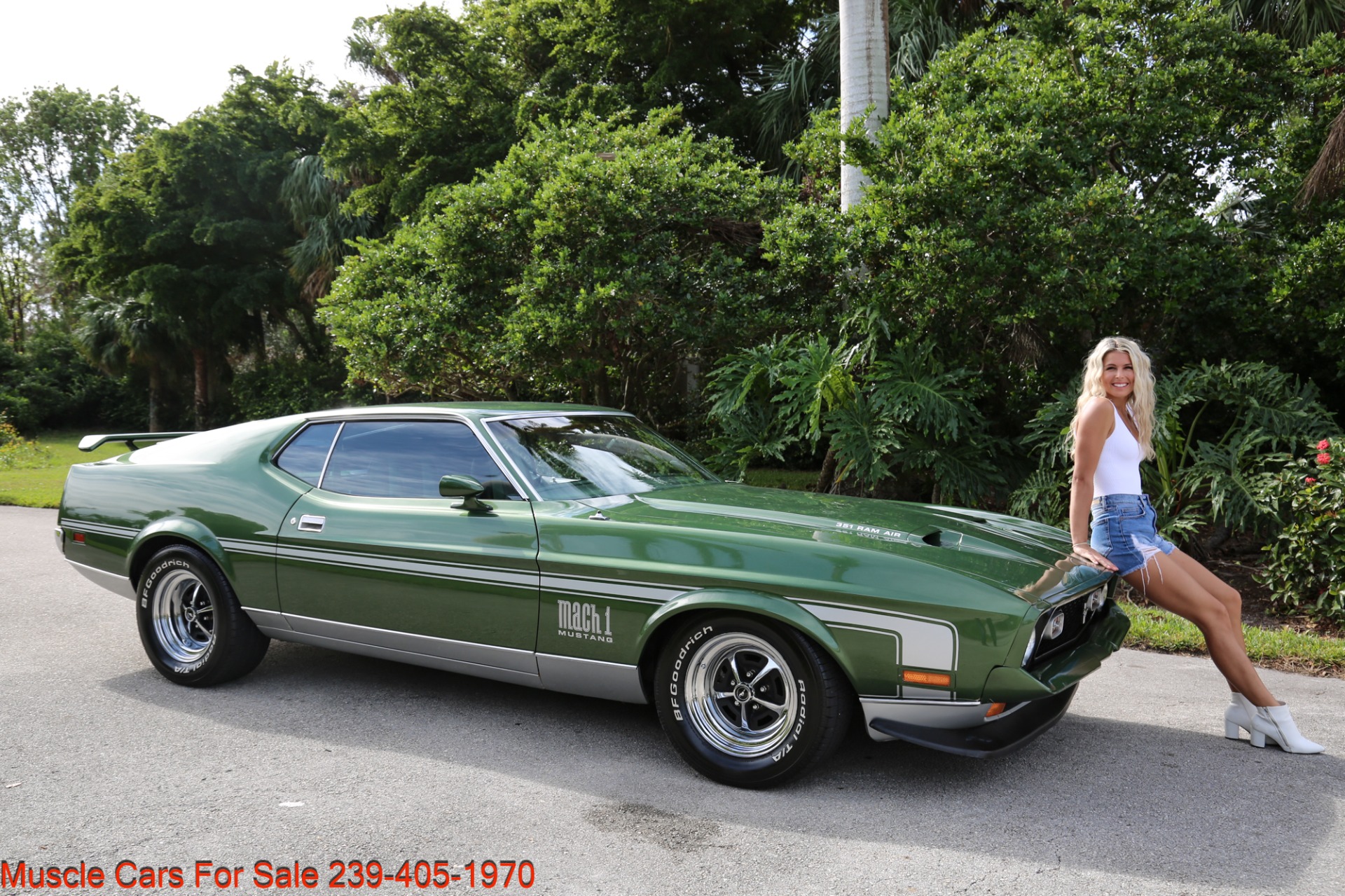 Used 1971 Ford Mustang MACH 1 for sale Sold at Muscle Cars for Sale Inc. in Fort Myers FL 33912 1