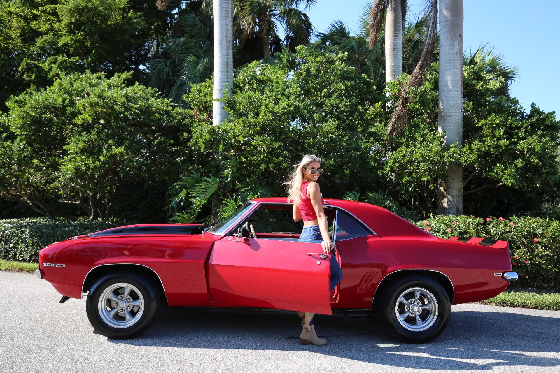 Used 1969 Chevrolet Camaro V8 Auto for sale Sold at Muscle Cars for Sale Inc. in Fort Myers FL 33912 4