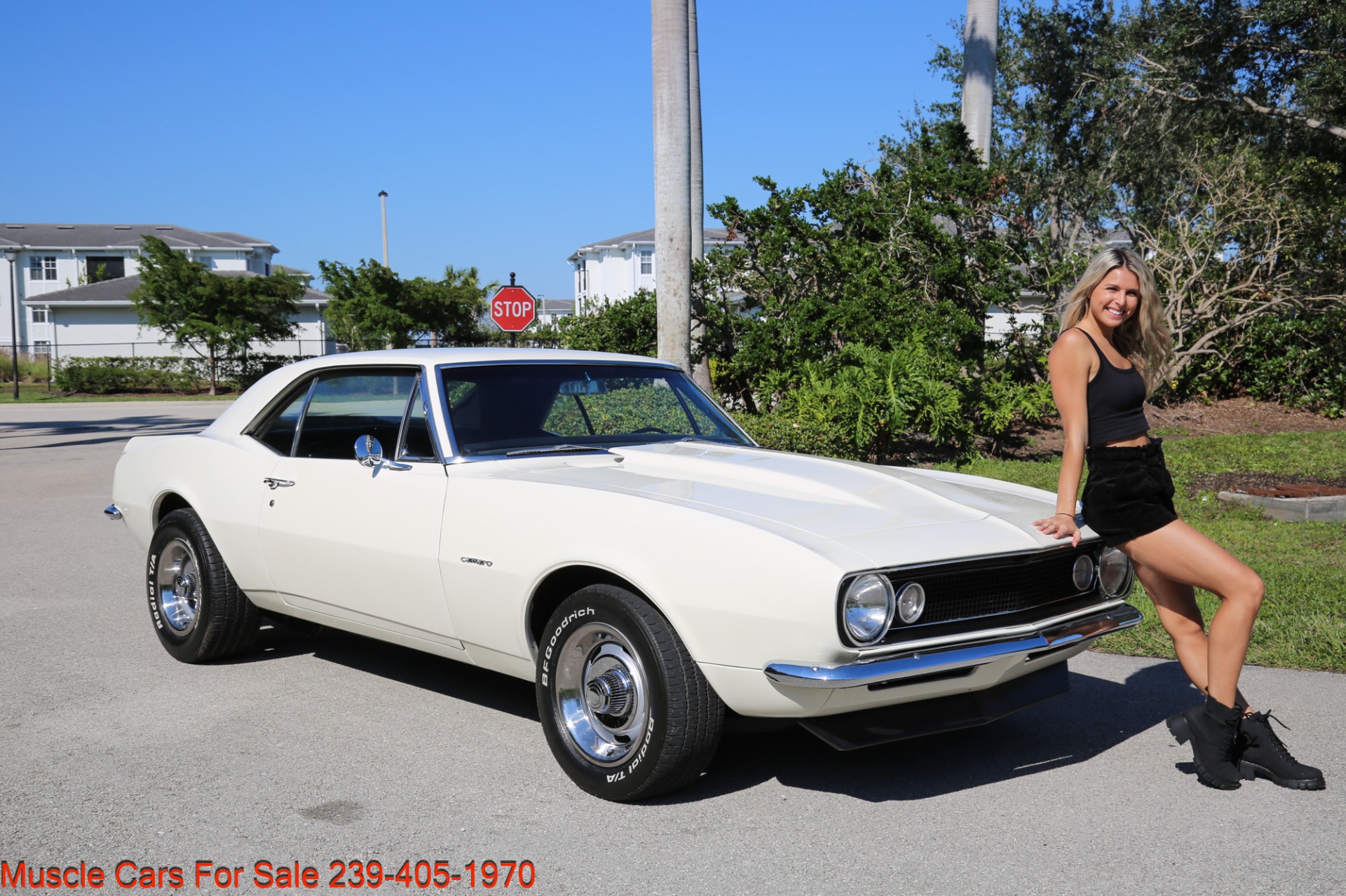 Used 1967 Chevrolet Camaro V8 Manual 12 bolt Rear for sale Sold at Muscle Cars for Sale Inc. in Fort Myers FL 33912 2