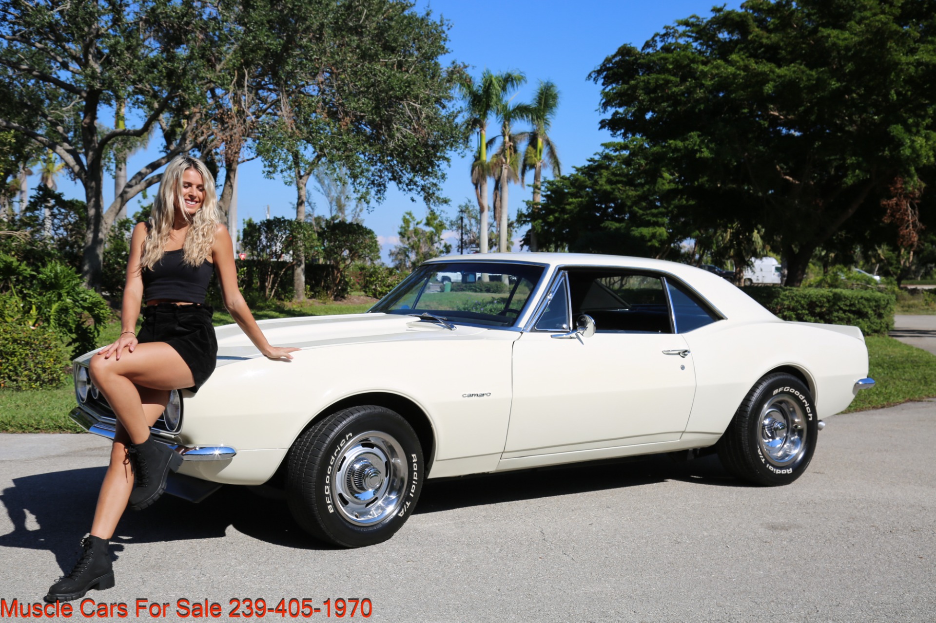 Used 1967 Chevrolet Camaro V8 Manual 12 bolt Rear for sale Sold at Muscle Cars for Sale Inc. in Fort Myers FL 33912 1