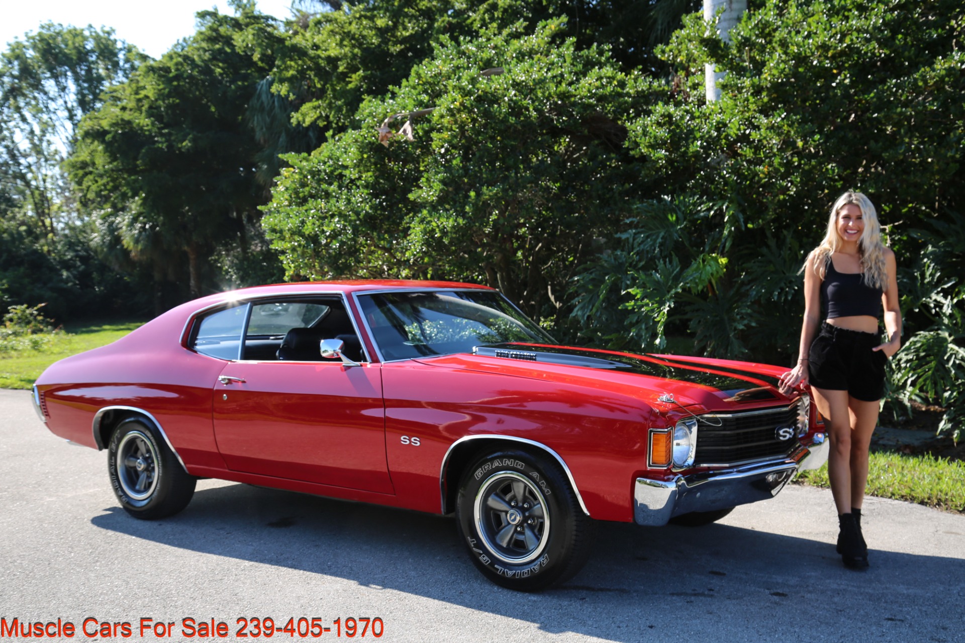 Used 1972 Chevrolet Chevelle SS Super Sport with Build Sheet for sale Sold at Muscle Cars for Sale Inc. in Fort Myers FL 33912 3