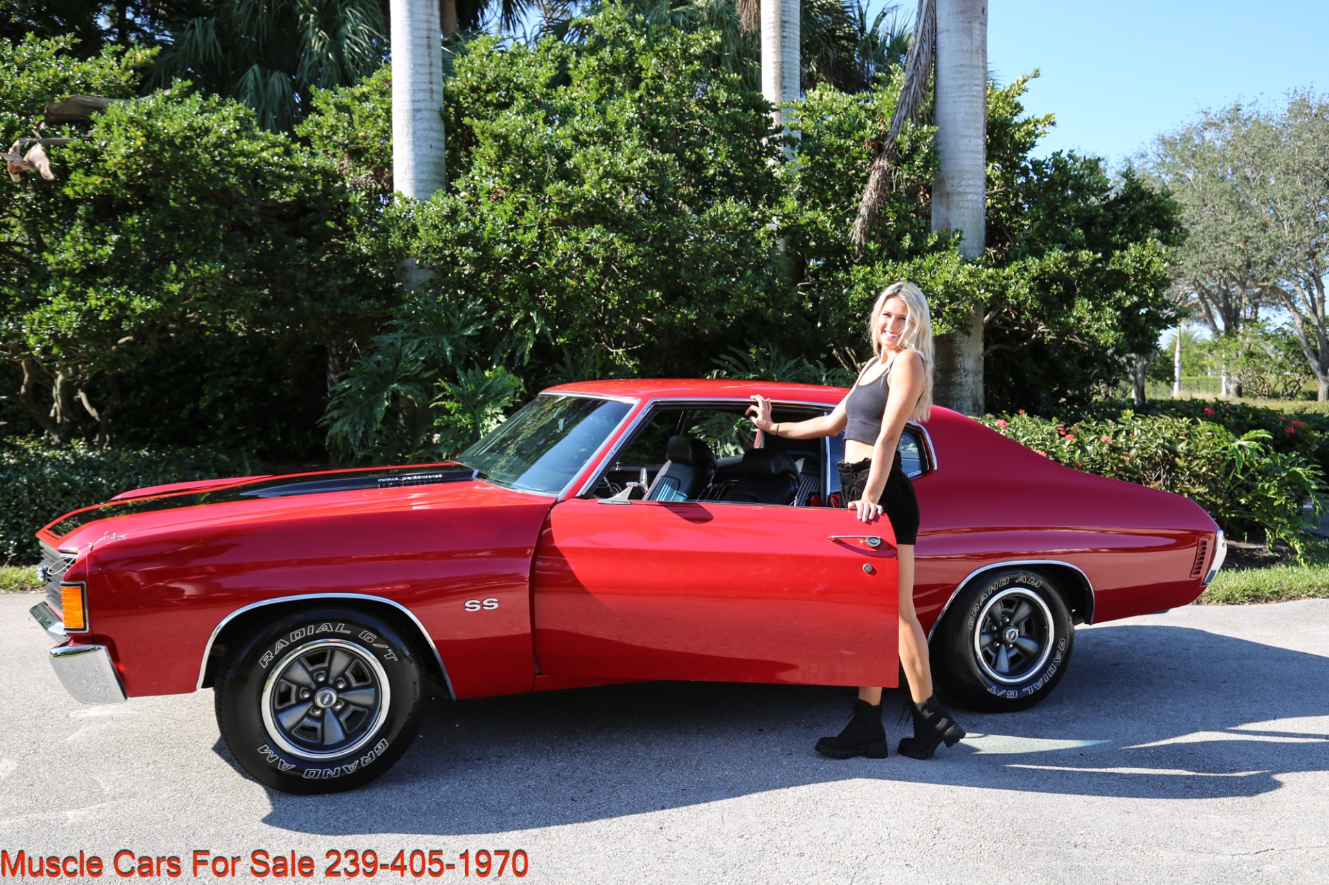 Used 1972 Chevrolet Chevelle SS Super Sport  with Build Sheet for sale Sold at Muscle Cars for Sale Inc. in Fort Myers FL 33912 4