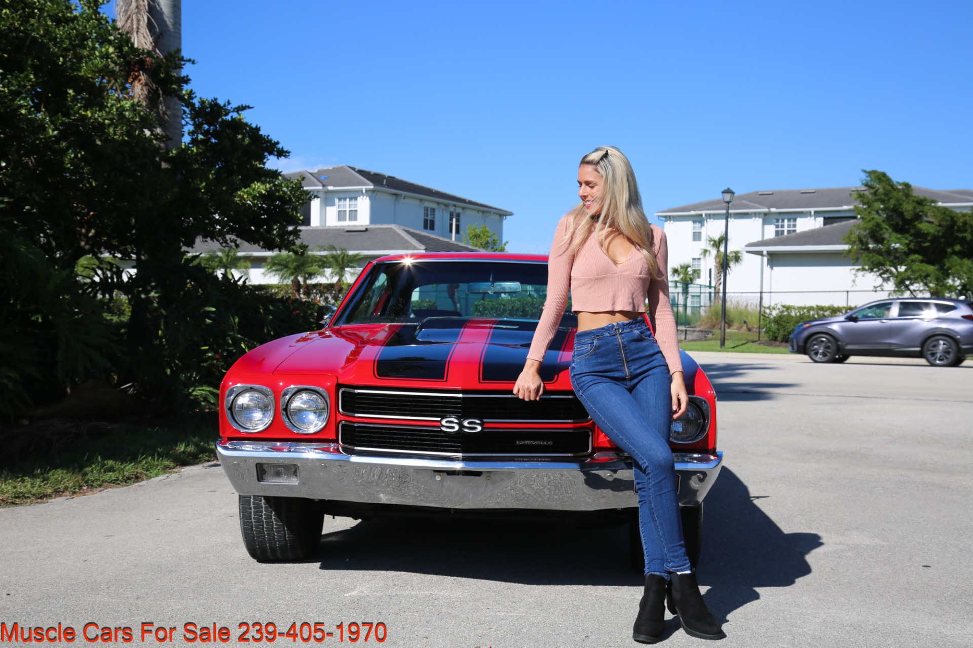 Used 1970 Chevrolet Chevelle SS Super Sport 396 for sale Sold at Muscle Cars for Sale Inc. in Fort Myers FL 33912 3