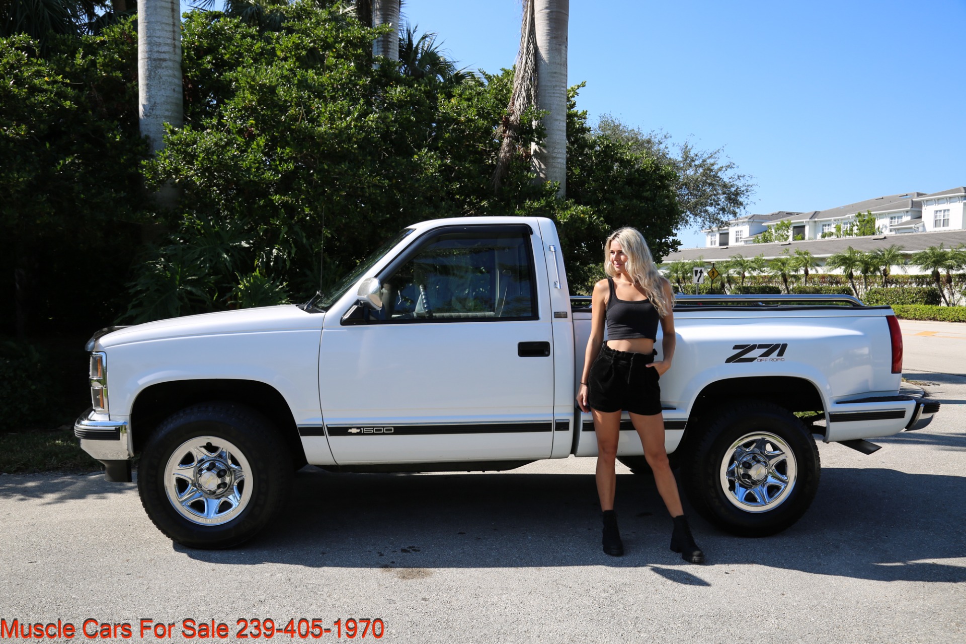 Used 1991 Chevrolet C/K 1500 Series 4x4 K1500 Silverado 4x4 for sale Sold at Muscle Cars for Sale Inc. in Fort Myers FL 33912 1