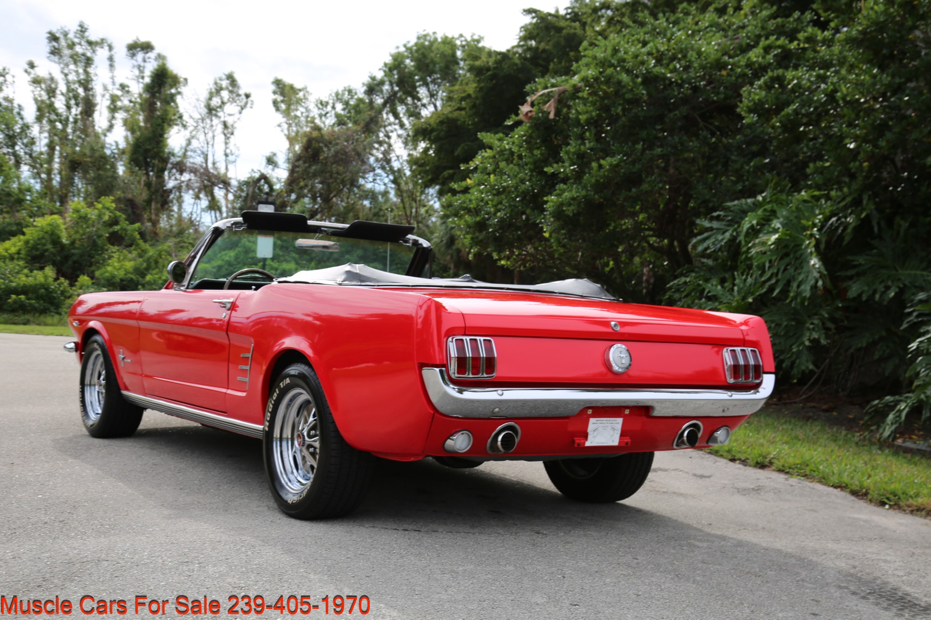 Used 1966 Ford Mustang Convertible for sale Sold at Muscle Cars for Sale Inc. in Fort Myers FL 33912 4