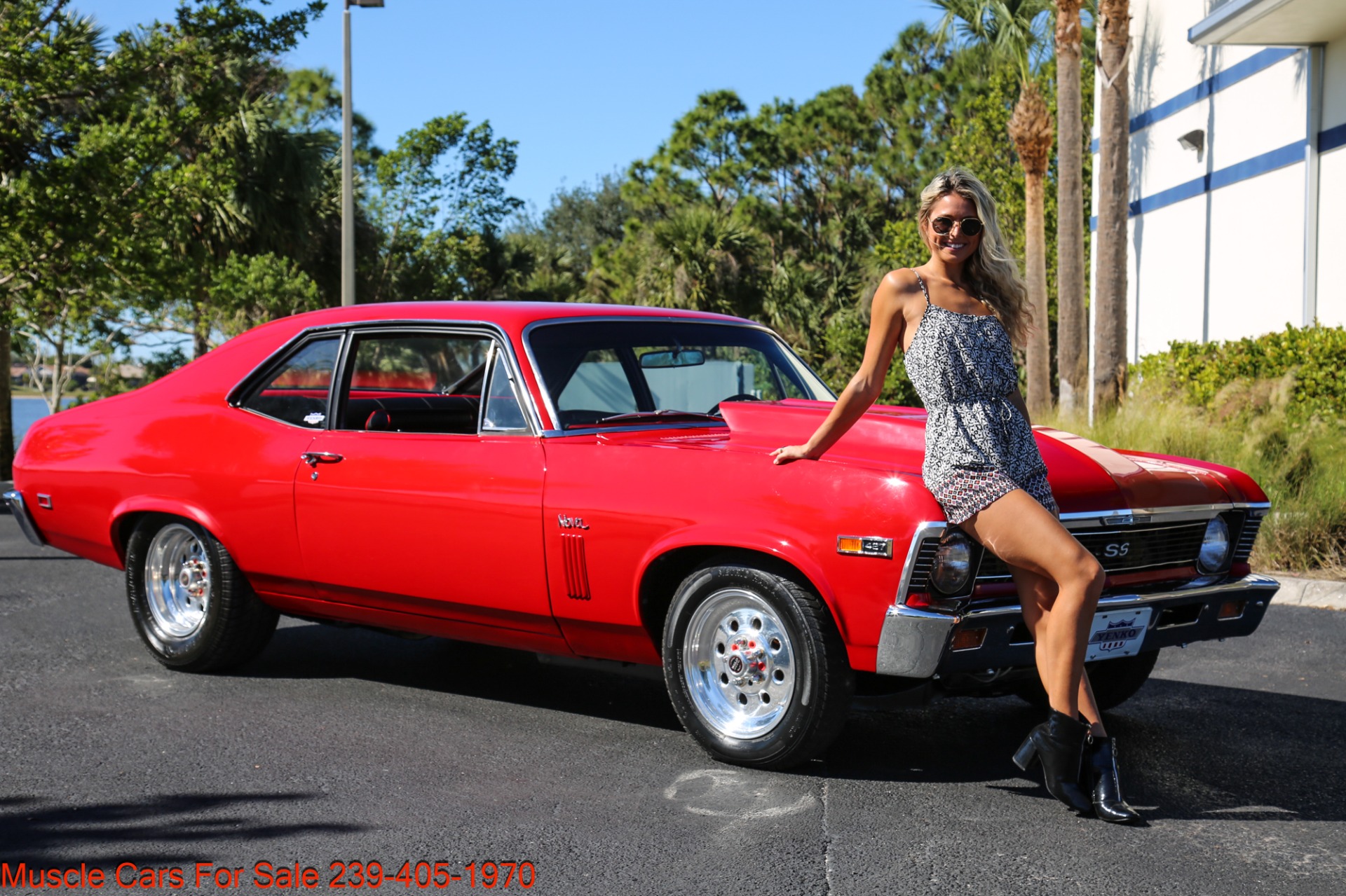 Used 1969 Chevrolet Nova V8 Auto 454 for sale Sold at Muscle Cars for Sale Inc. in Fort Myers FL 33912 1