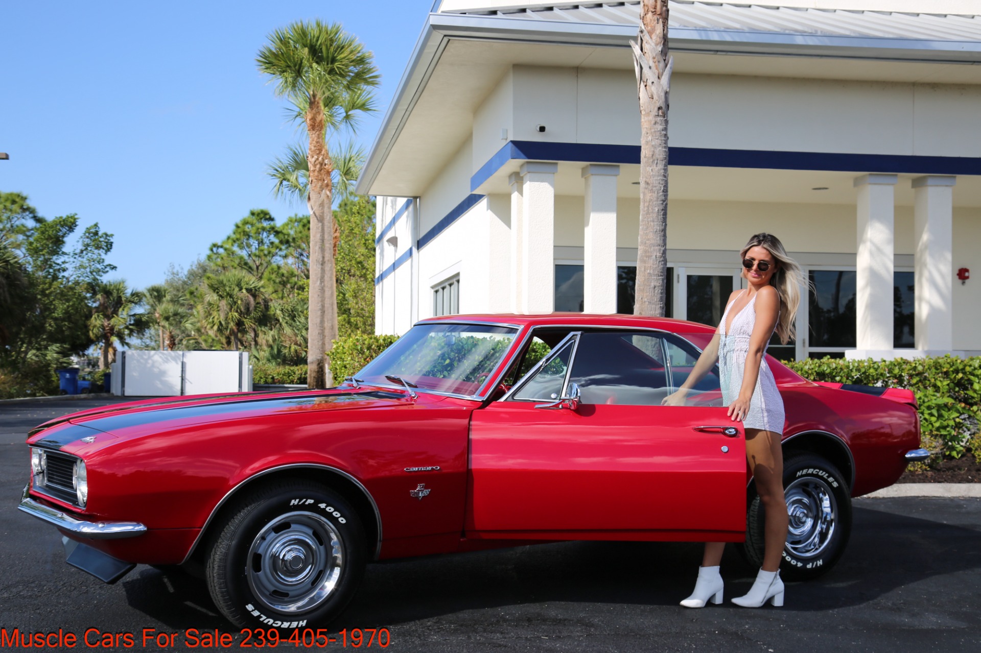 Used 1967 Chevrolet Camaro V8 Auto for sale Sold at Muscle Cars for Sale Inc. in Fort Myers FL 33912 7