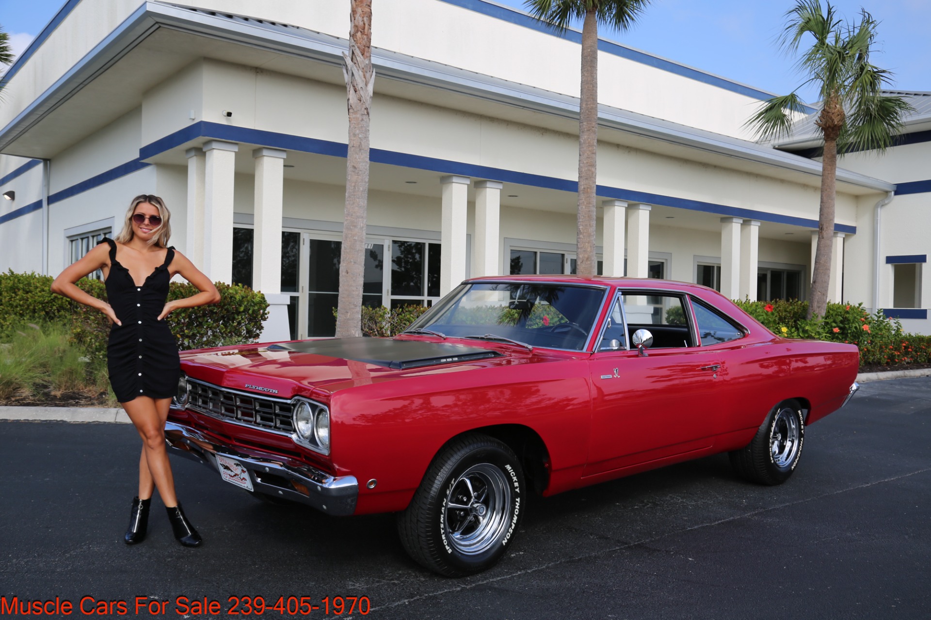 Used 1968 Plymouth Road Runner V8 Auto for sale Sold at Muscle Cars for Sale Inc. in Fort Myers FL 33912 3