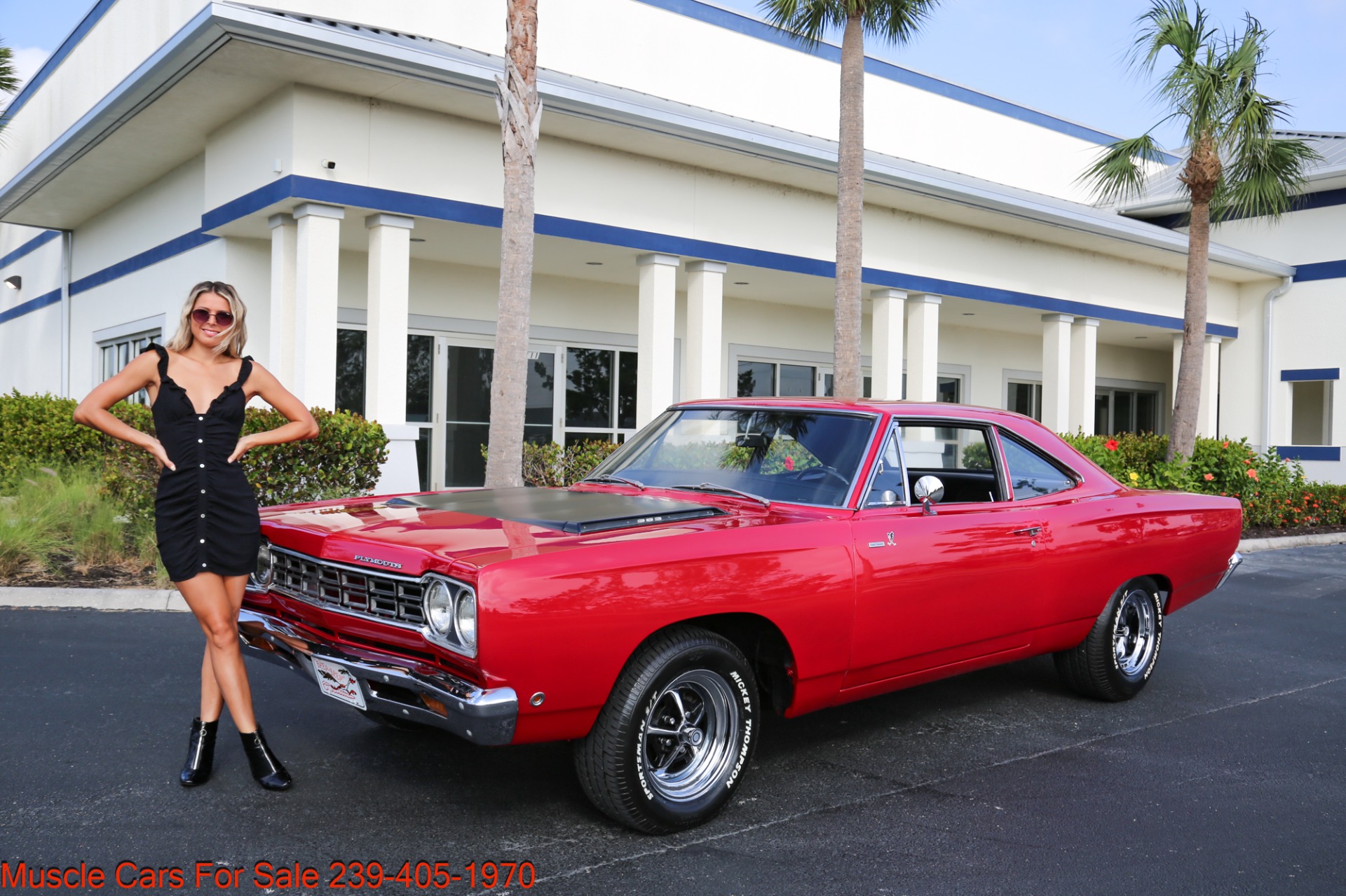 Used 1968 Plymouth Road Runner V8 Auto for sale Sold at Muscle Cars for Sale Inc. in Fort Myers FL 33912 5