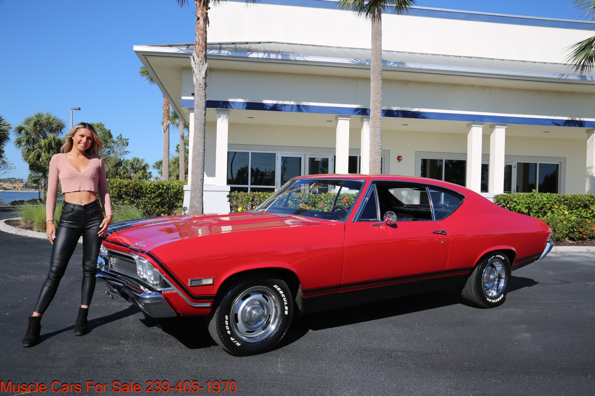 Used 1968 Chevrolet Chevelle SS Super Sport for sale Sold at Muscle Cars for Sale Inc. in Fort Myers FL 33912 3