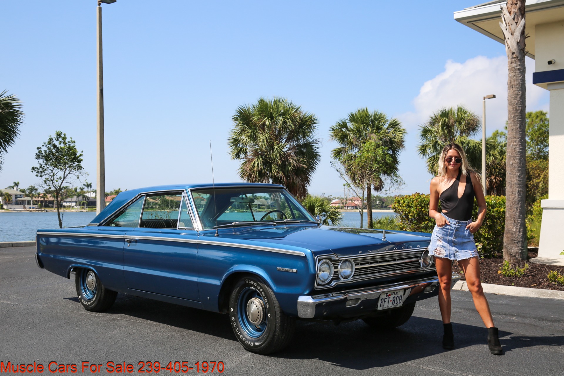 Used 1967 Plymouth Belvedere ll V8 Auto Air Conditioning for sale Sold at Muscle Cars for Sale Inc. in Fort Myers FL 33912 2
