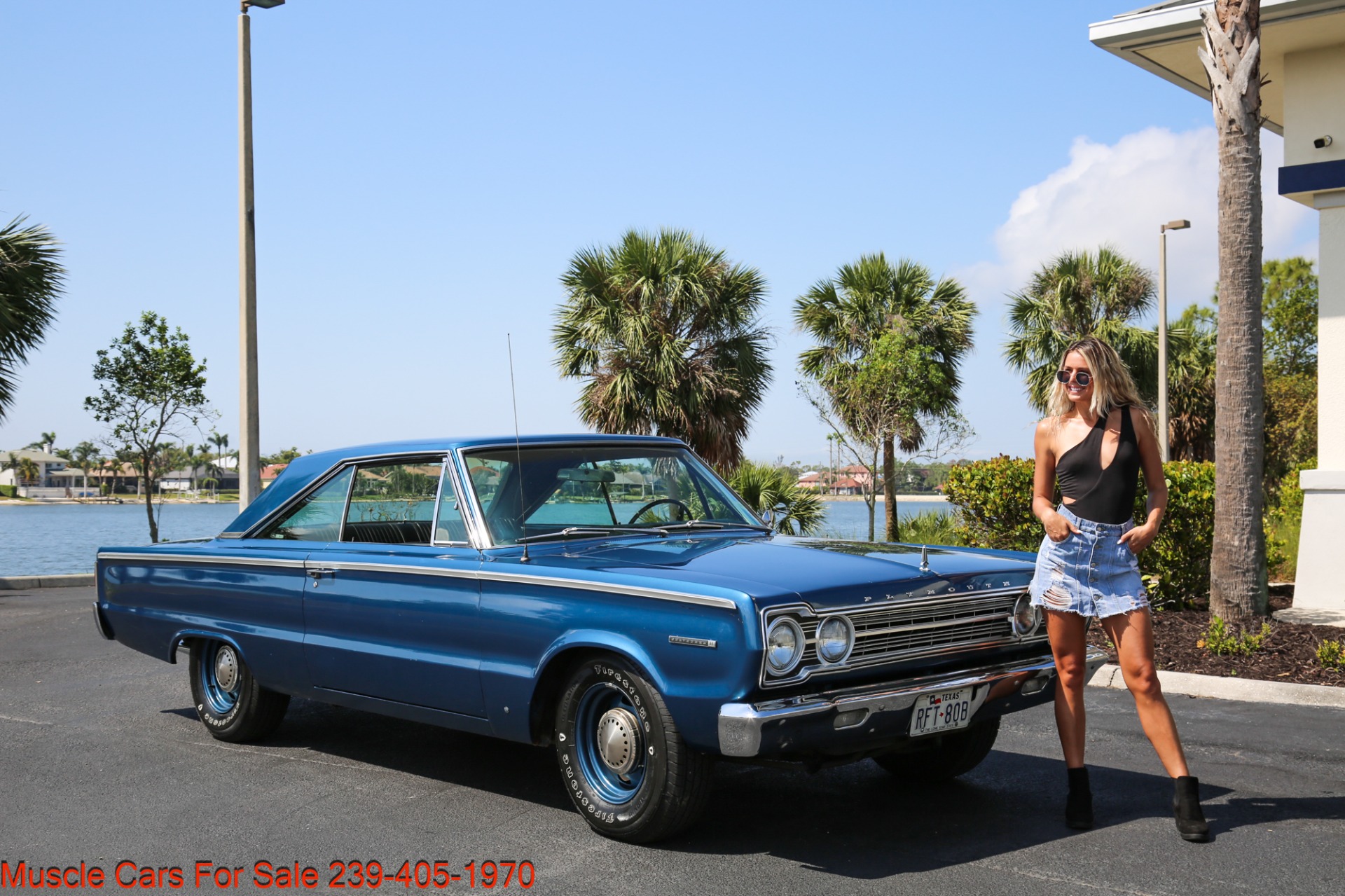 Used 1967 Plymouth Belvedere ll V8 Auto Air Conditioning for sale Sold at Muscle Cars for Sale Inc. in Fort Myers FL 33912 8