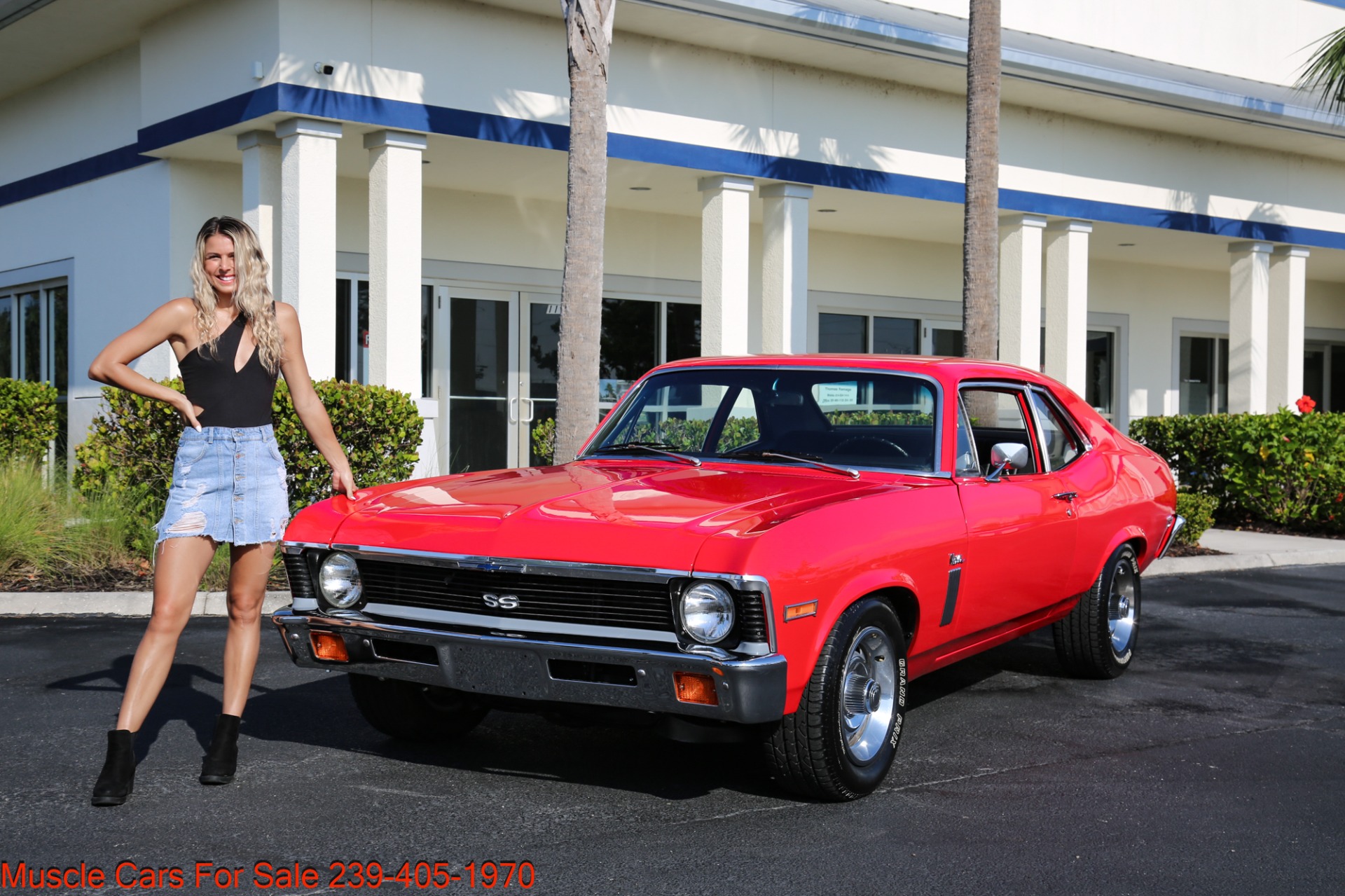 Used 1971 Chevrolet Nova V8 Auto for sale Sold at Muscle Cars for Sale Inc. in Fort Myers FL 33912 7