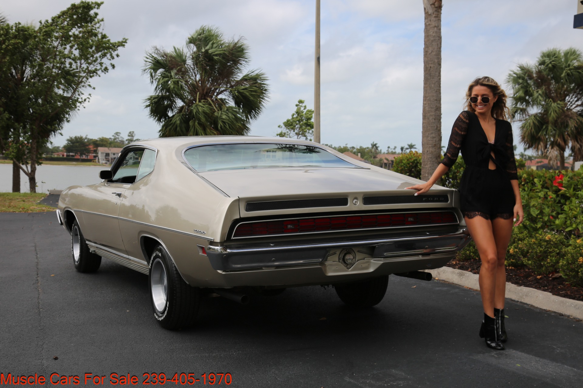 Used 1971 Ford Torino GT GT 351 M Code for sale Sold at Muscle Cars for Sale Inc. in Fort Myers FL 33912 4