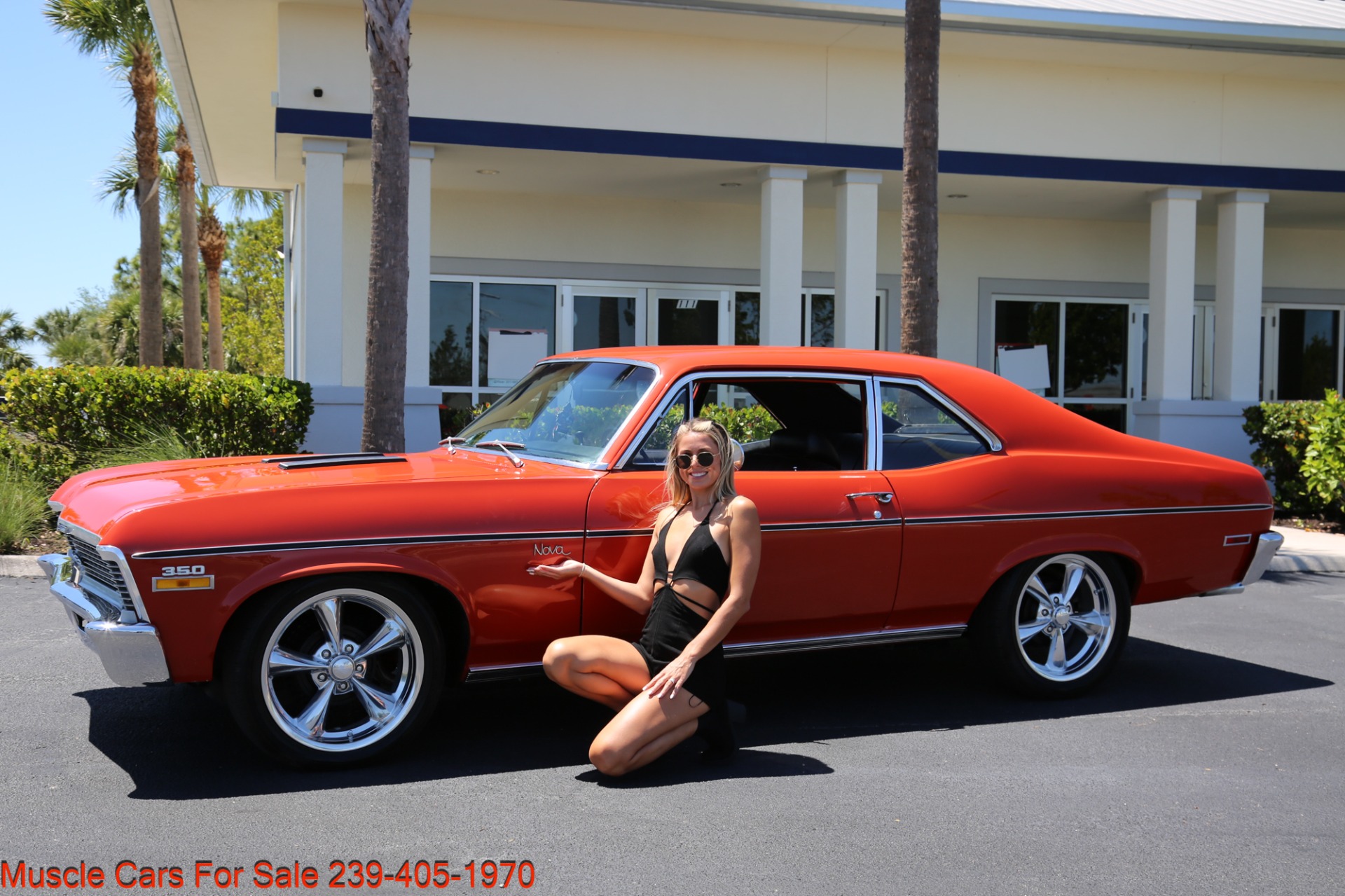 Used 1972 Chevrolet Nova V8 Auto for sale Sold at Muscle Cars for Sale Inc. in Fort Myers FL 33912 3