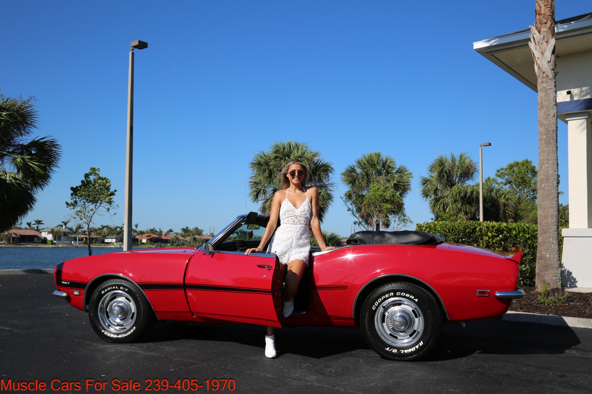 Used 1968 Chevrolet Camaro V8 Auto Cold Air Conditioning for sale Sold at Muscle Cars for Sale Inc. in Fort Myers FL 33912 4