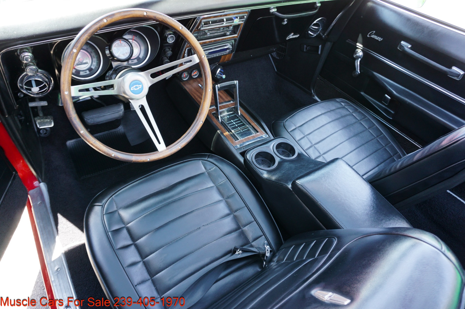 Used 1968 Chevrolet Camaro V8 Auto Cold Air Conditioning for sale Sold at Muscle Cars for Sale Inc. in Fort Myers FL 33912 5