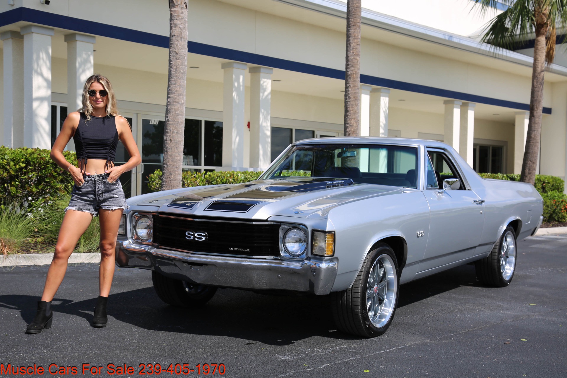 Used 1972 Chevrolet ElCamino SS V8 Auto AC for sale $32,500 at Muscle Cars for Sale Inc. in Fort Myers FL 33912 1