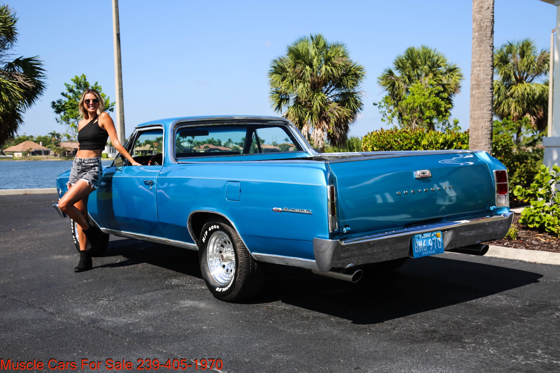 Used 1966 Chevrolet Elcamino V8 Auto for sale Sold at Muscle Cars for Sale Inc. in Fort Myers FL 33912 5