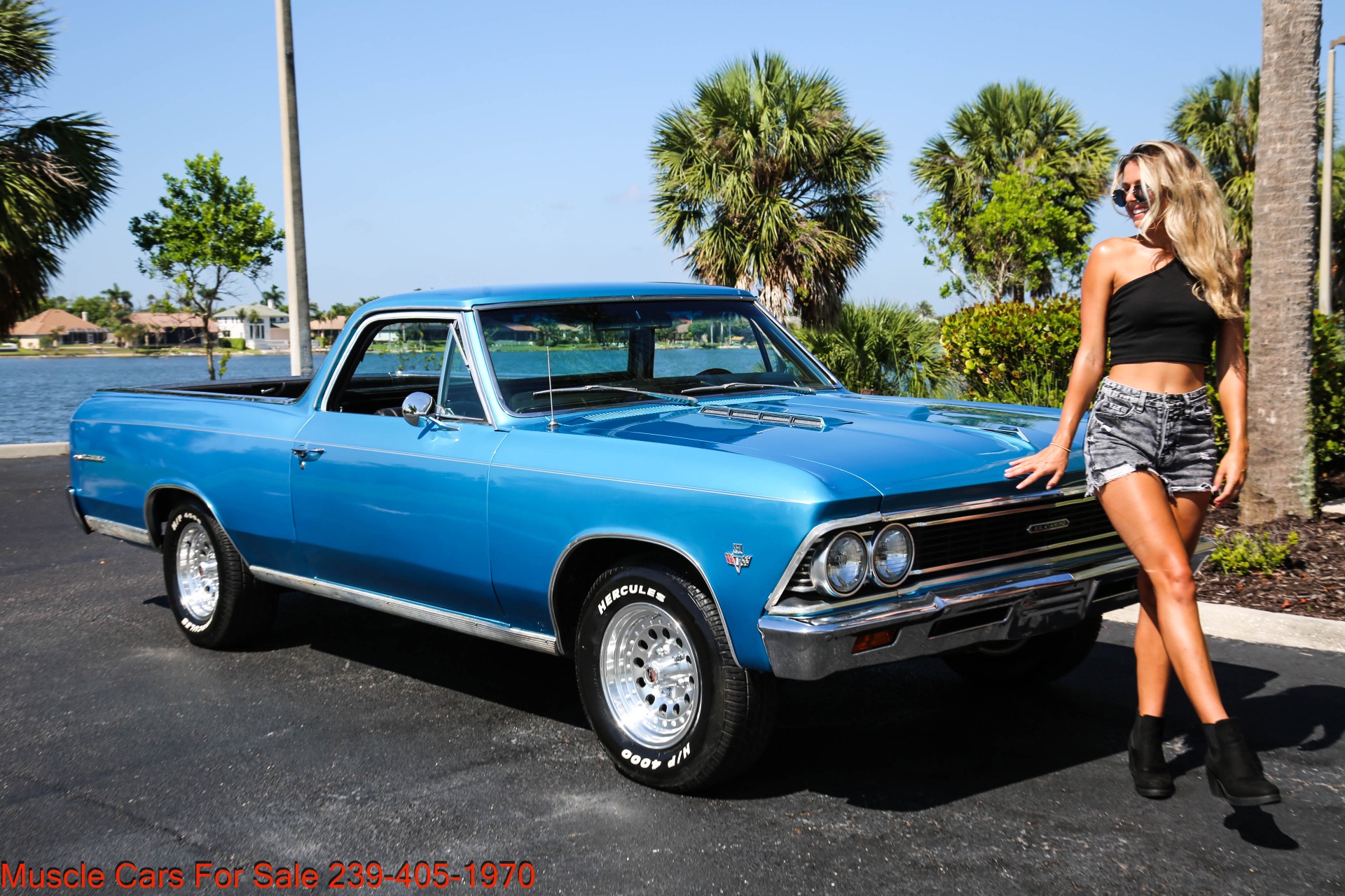 Used 1966 Chevrolet Elcamino V8 Auto for sale Sold at Muscle Cars for Sale Inc. in Fort Myers FL 33912 1