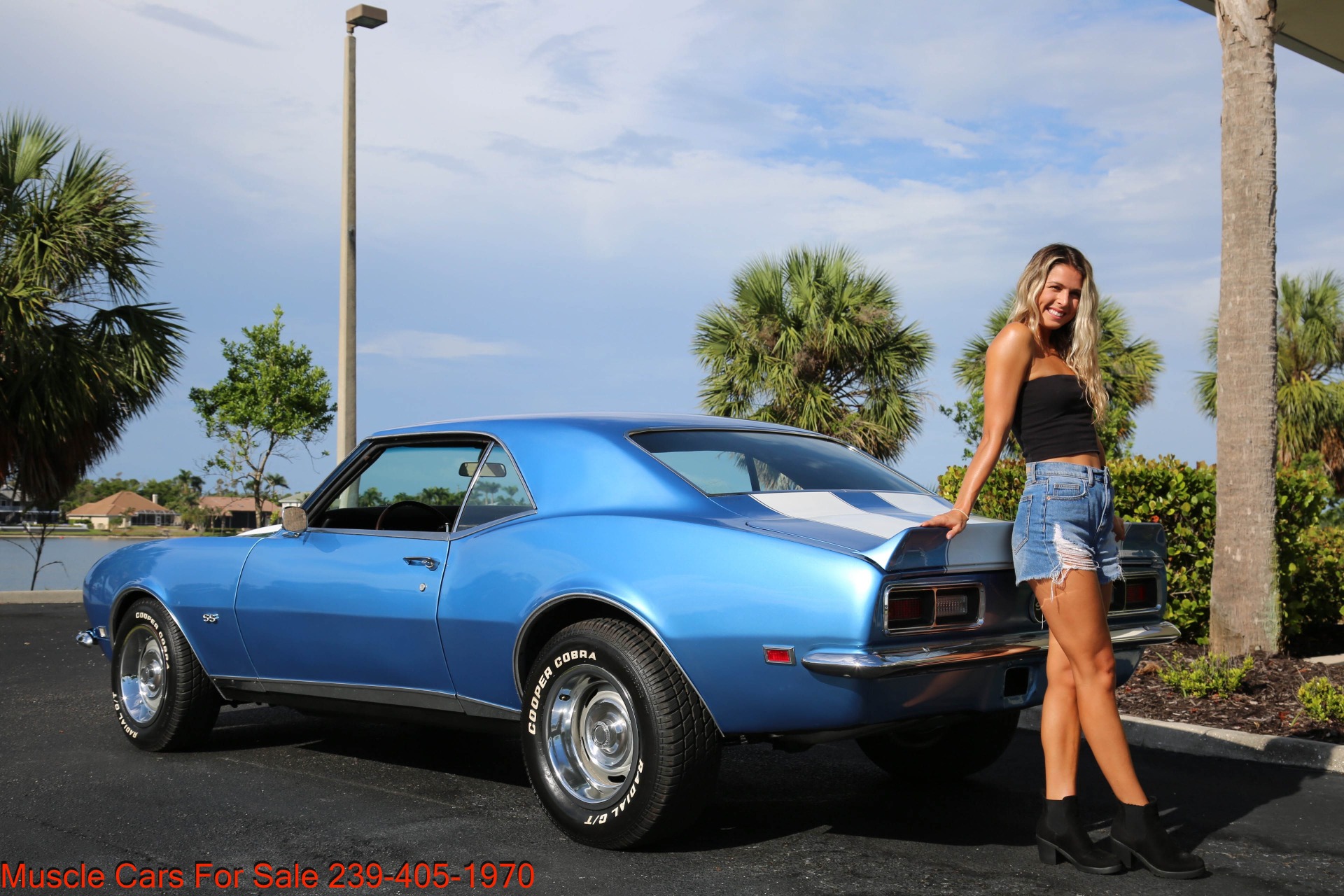 Used 1968 Chevrolet Camaro V8 Auto for sale Sold at Muscle Cars for Sale Inc. in Fort Myers FL 33912 6