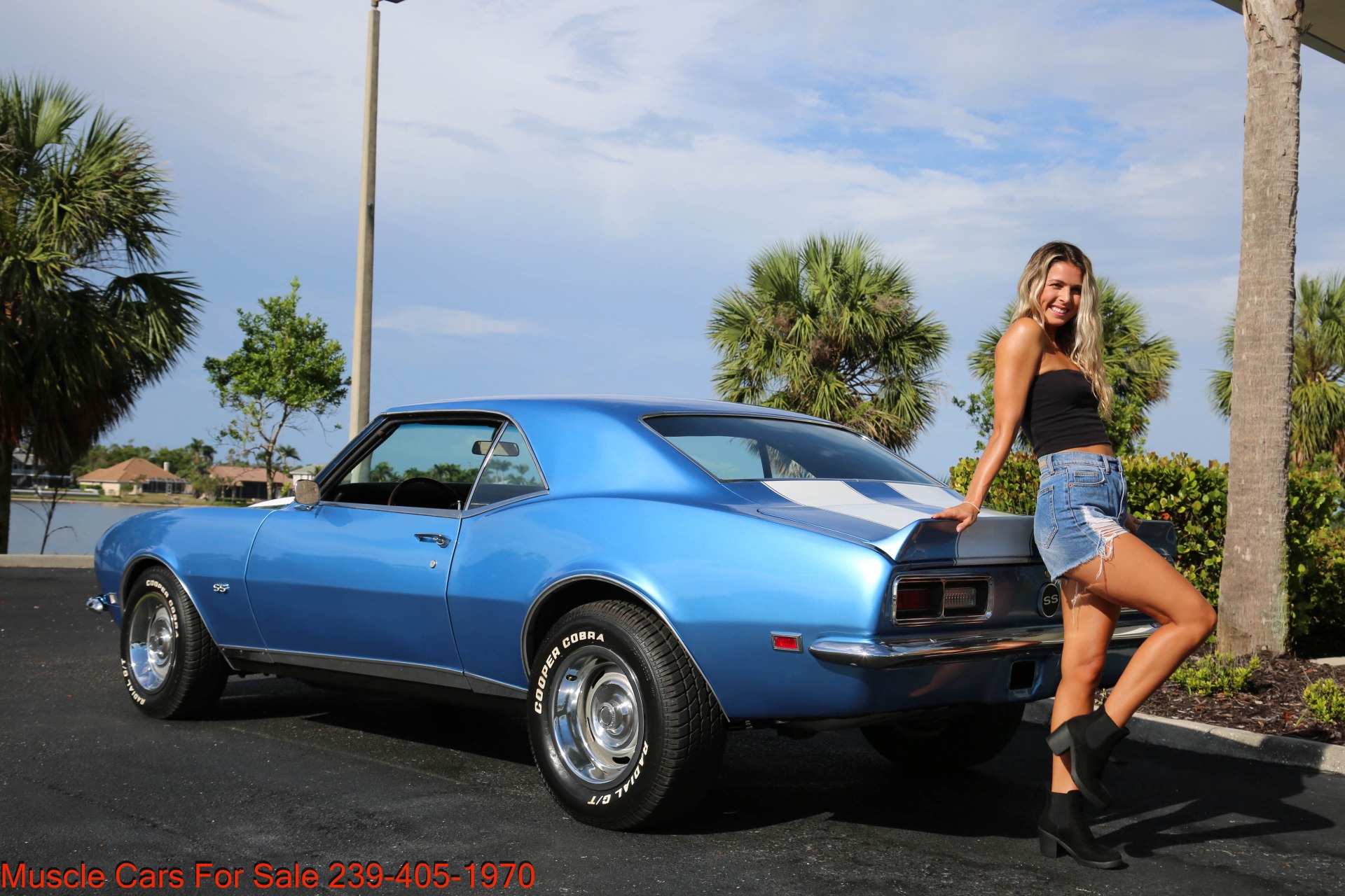 Used 1968 Chevrolet Camaro V8 Auto for sale Sold at Muscle Cars for Sale Inc. in Fort Myers FL 33912 7