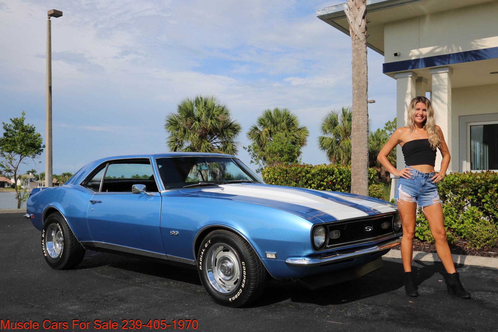 Used 1968 Chevrolet Camaro V8 Auto for sale Sold at Muscle Cars for Sale Inc. in Fort Myers FL 33912 1