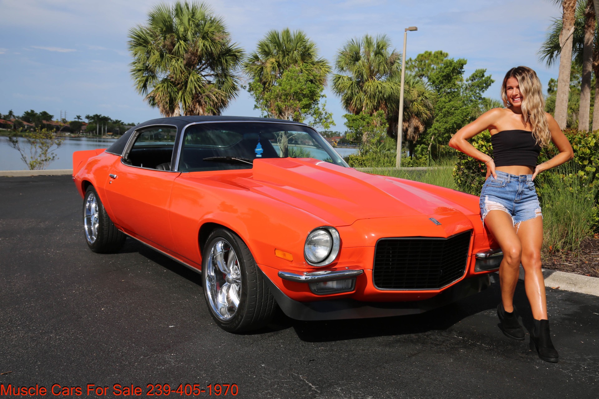Used 1970 Chevrolet Camaro V8 Auto for sale Sold at Muscle Cars for Sale Inc. in Fort Myers FL 33912 2