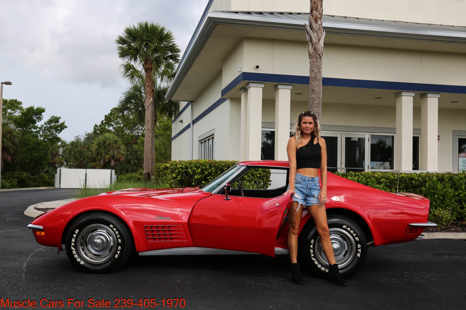 Used 1971 Chevrolet Corvette LS5 # Match 454 Sringray for sale Sold at Muscle Cars for Sale Inc. in Fort Myers FL 33912 4