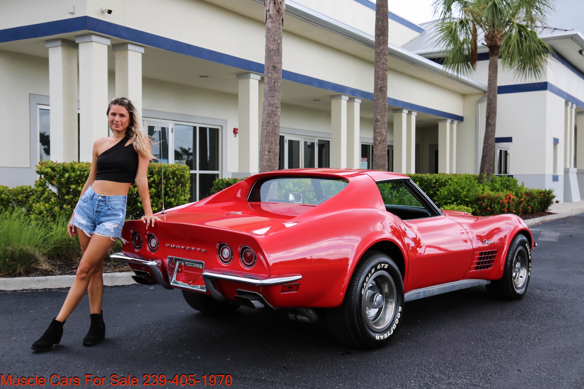 Used 1971 Chevrolet Corvette LS5 # Match 454 Sringray for sale Sold at Muscle Cars for Sale Inc. in Fort Myers FL 33912 6