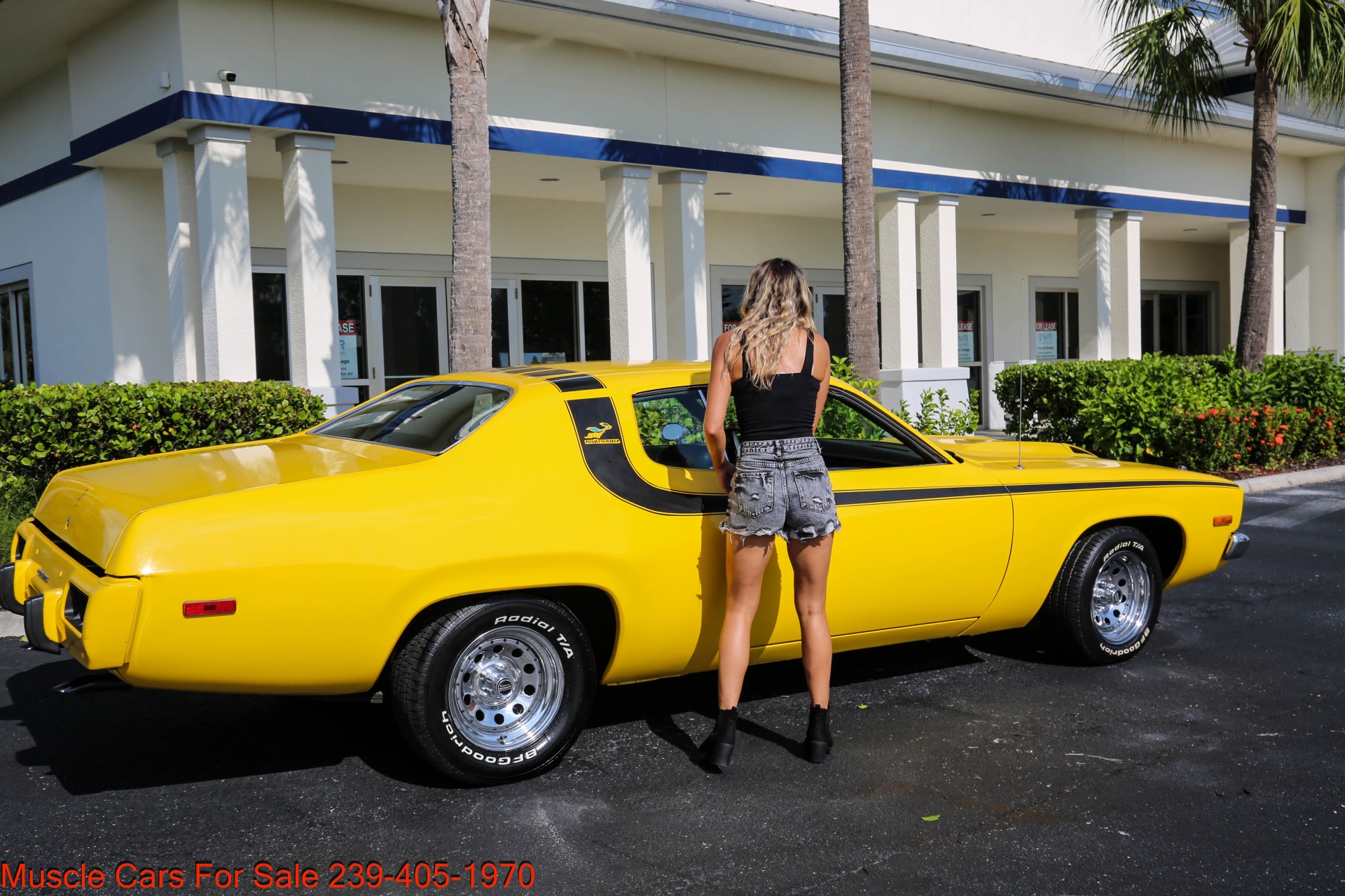 Used 1973 Plymouth Satalite Road runner V8 Auto AC for sale Sold at Muscle Cars for Sale Inc. in Fort Myers FL 33912 4