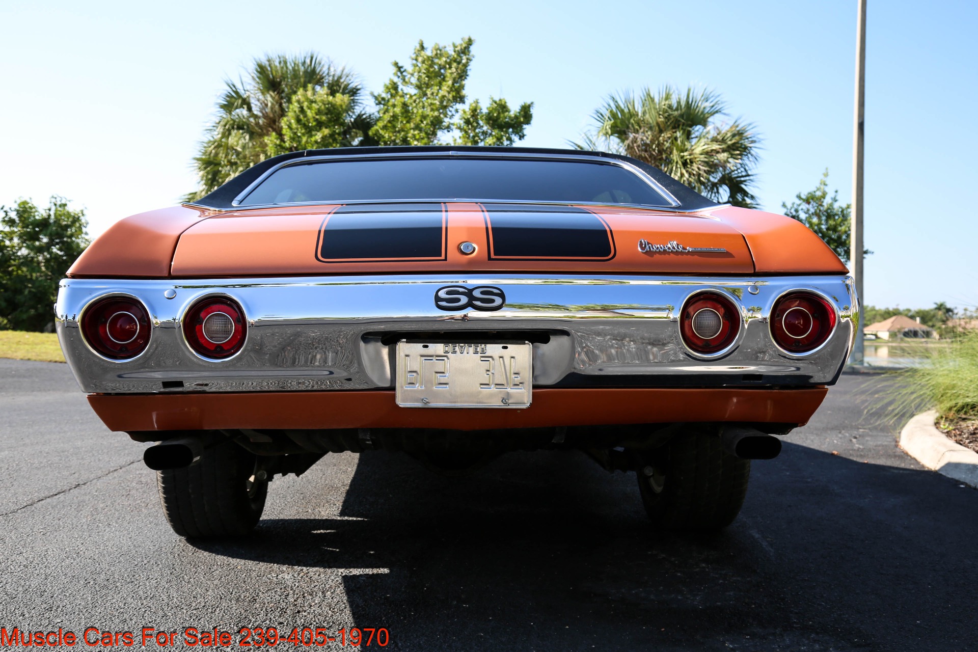 Used 1972 Chevrolet Chevelle V8 Auto for sale Sold at Muscle Cars for Sale Inc. in Fort Myers FL 33912 5