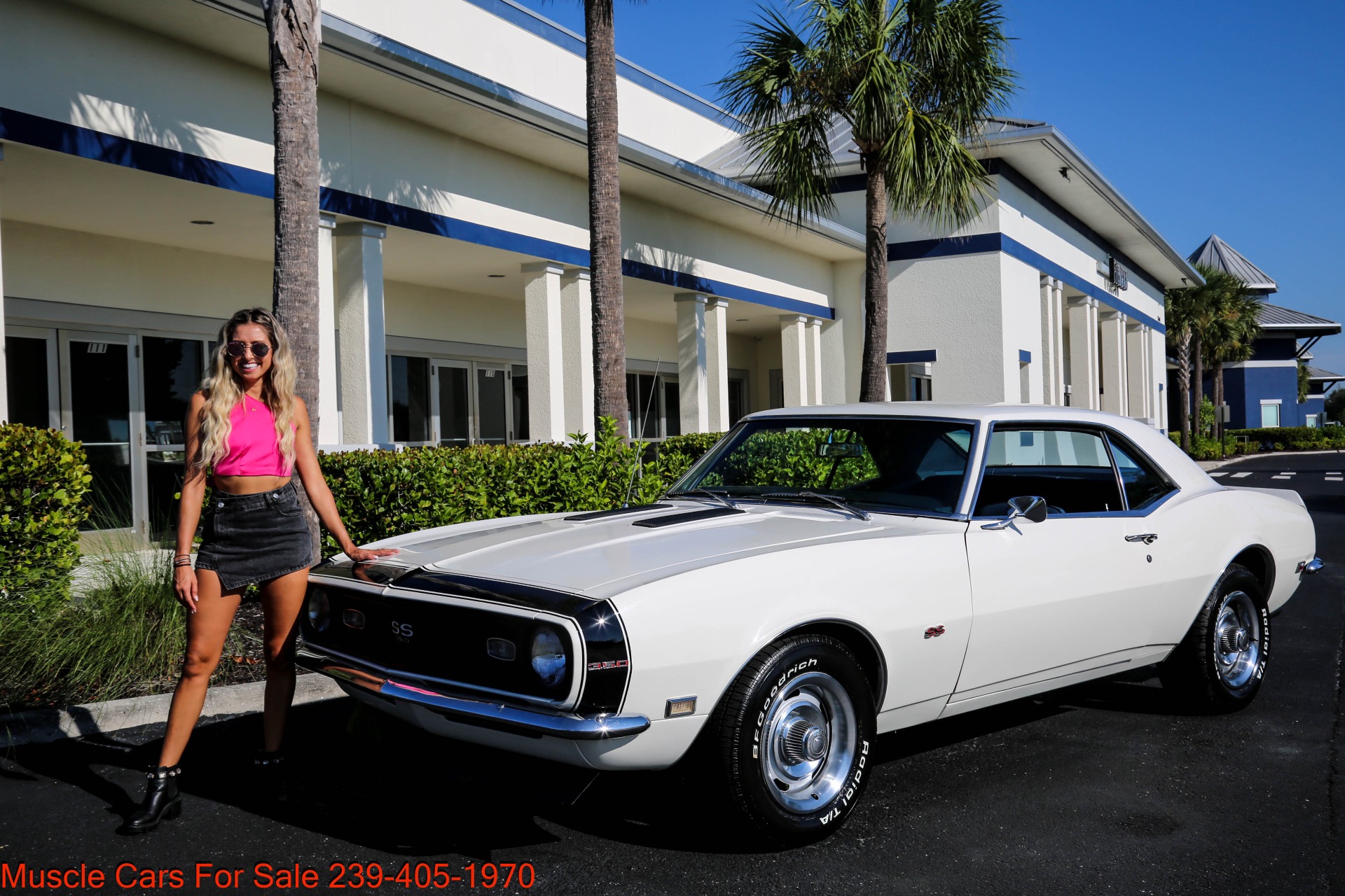 Used 1968 Chevrolet Camaro SS V8 Auto for sale $45,500 at Muscle Cars for Sale Inc. in Fort Myers FL 33912 2