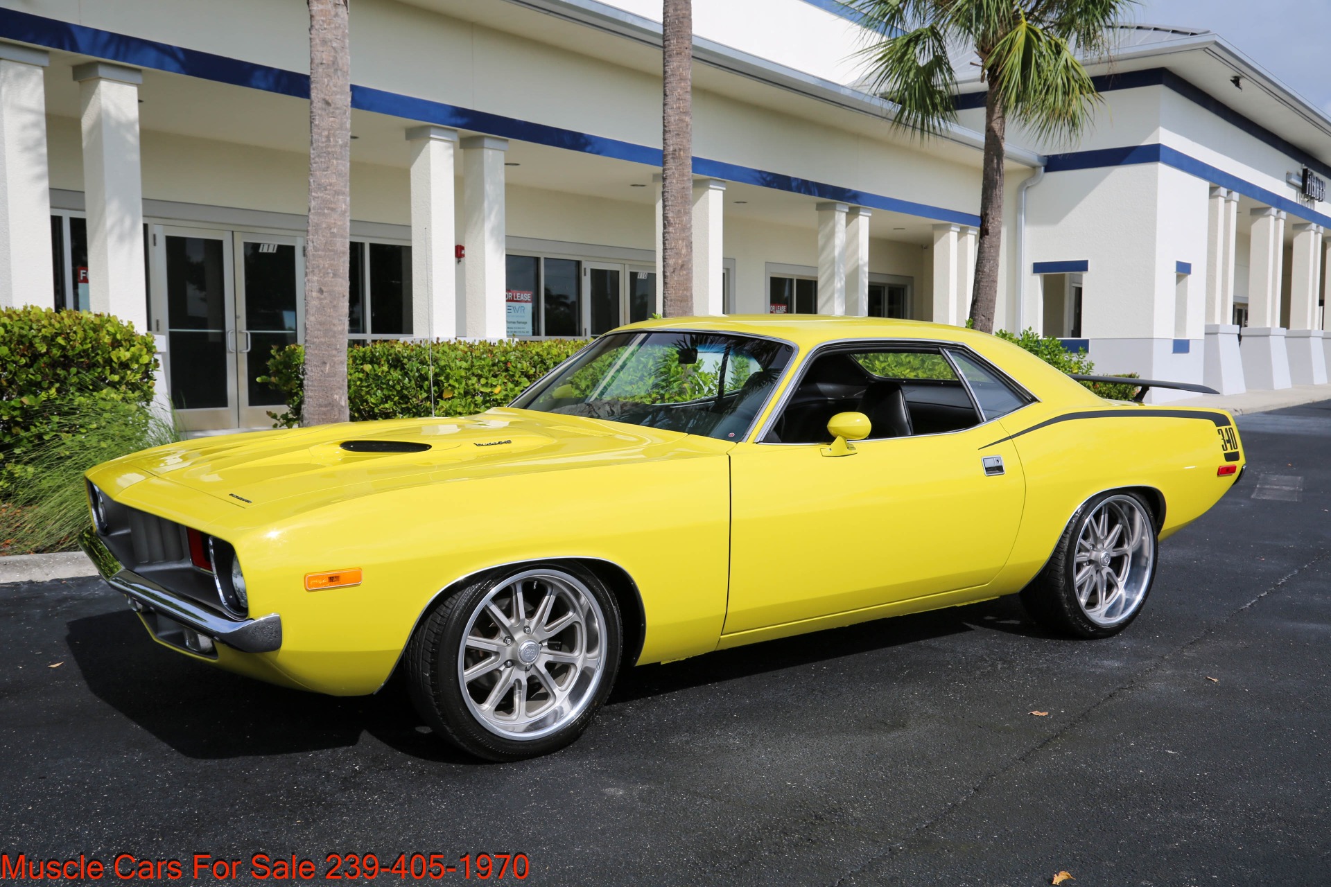Used 1973 Plymouth Cuda 340 Six Pack pistol Grip Shift for sale Sold at Muscle Cars for Sale Inc. in Fort Myers FL 33912 5